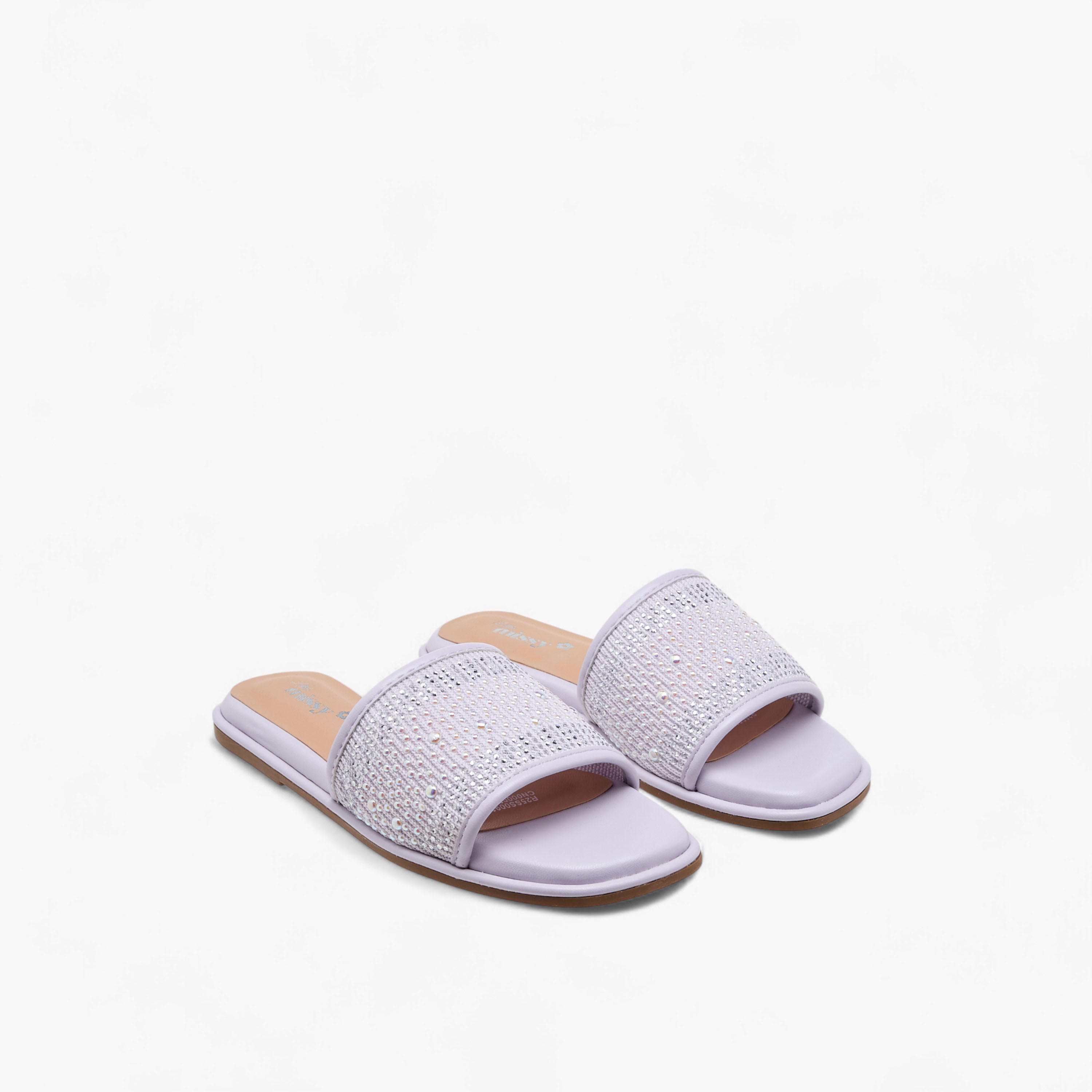 Little Missy Embellished Slip-On Flat Sandals-girls-shoes-sandals-image-1