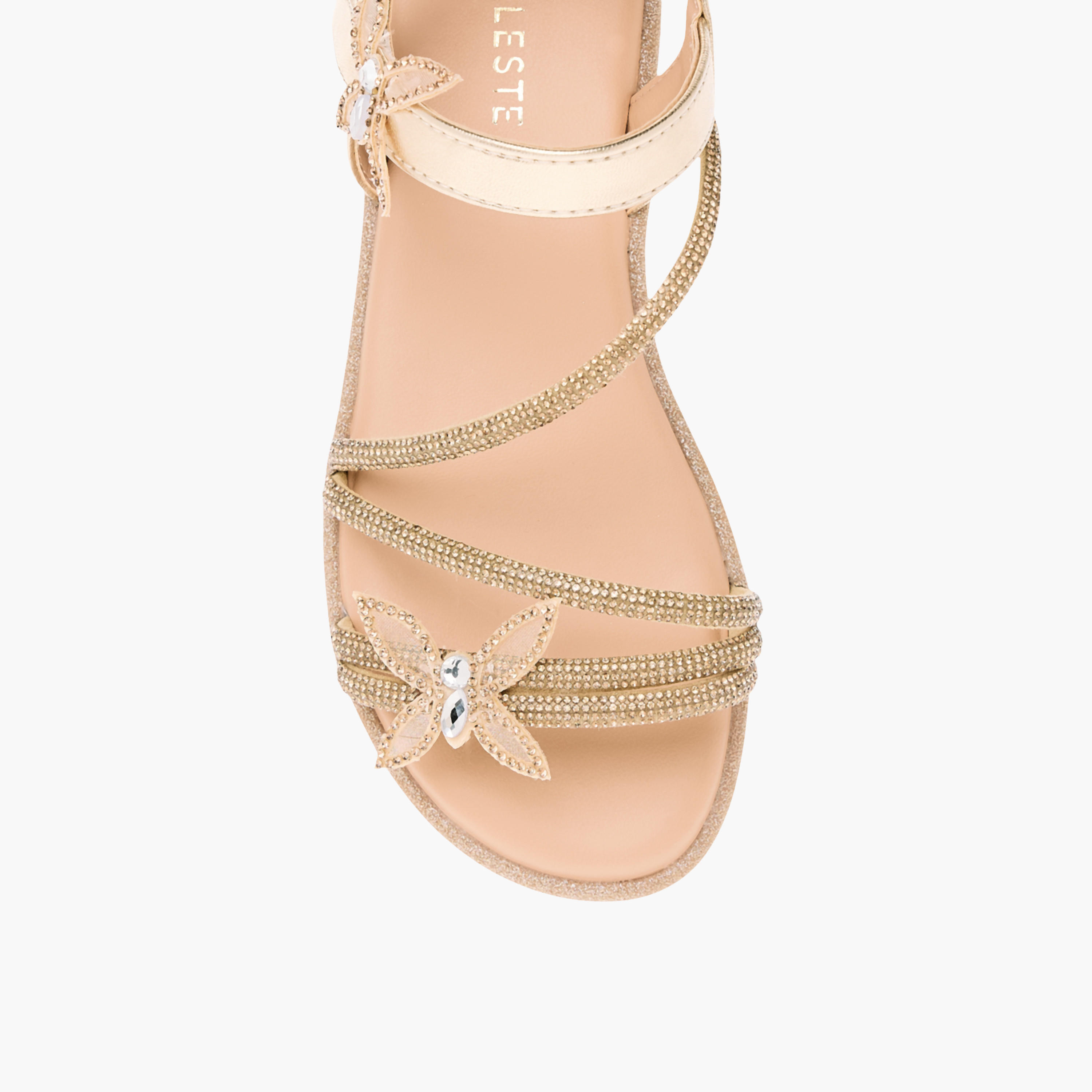 صندل بزينة فراشة وشريط إغلاق للفتيات من سيليست-girls-shoes-sandals-image-3
