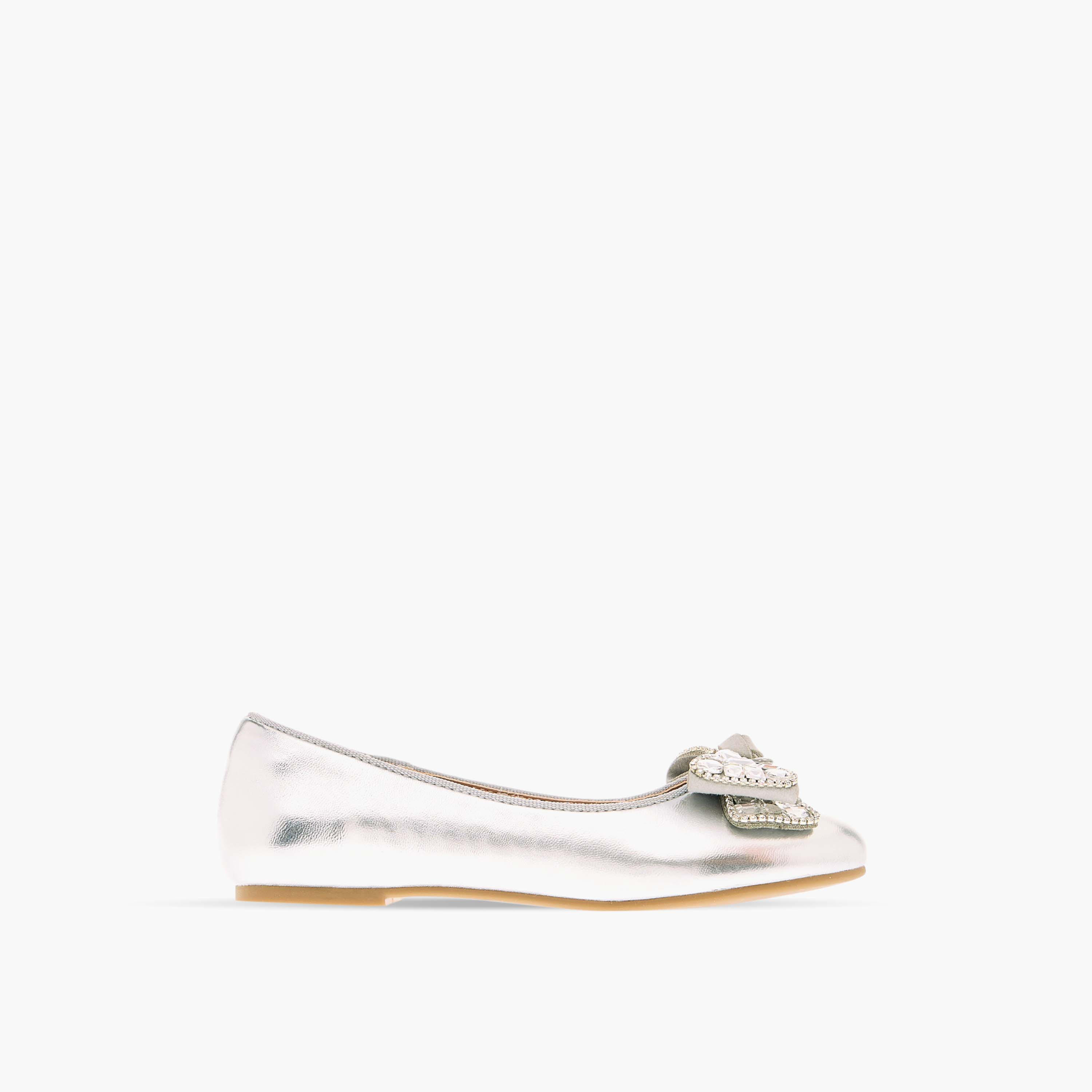 حذاء باليرينا مزين بزخارف فيونكة للبنات من سيليست-girls-shoes-ballerinas-image-3