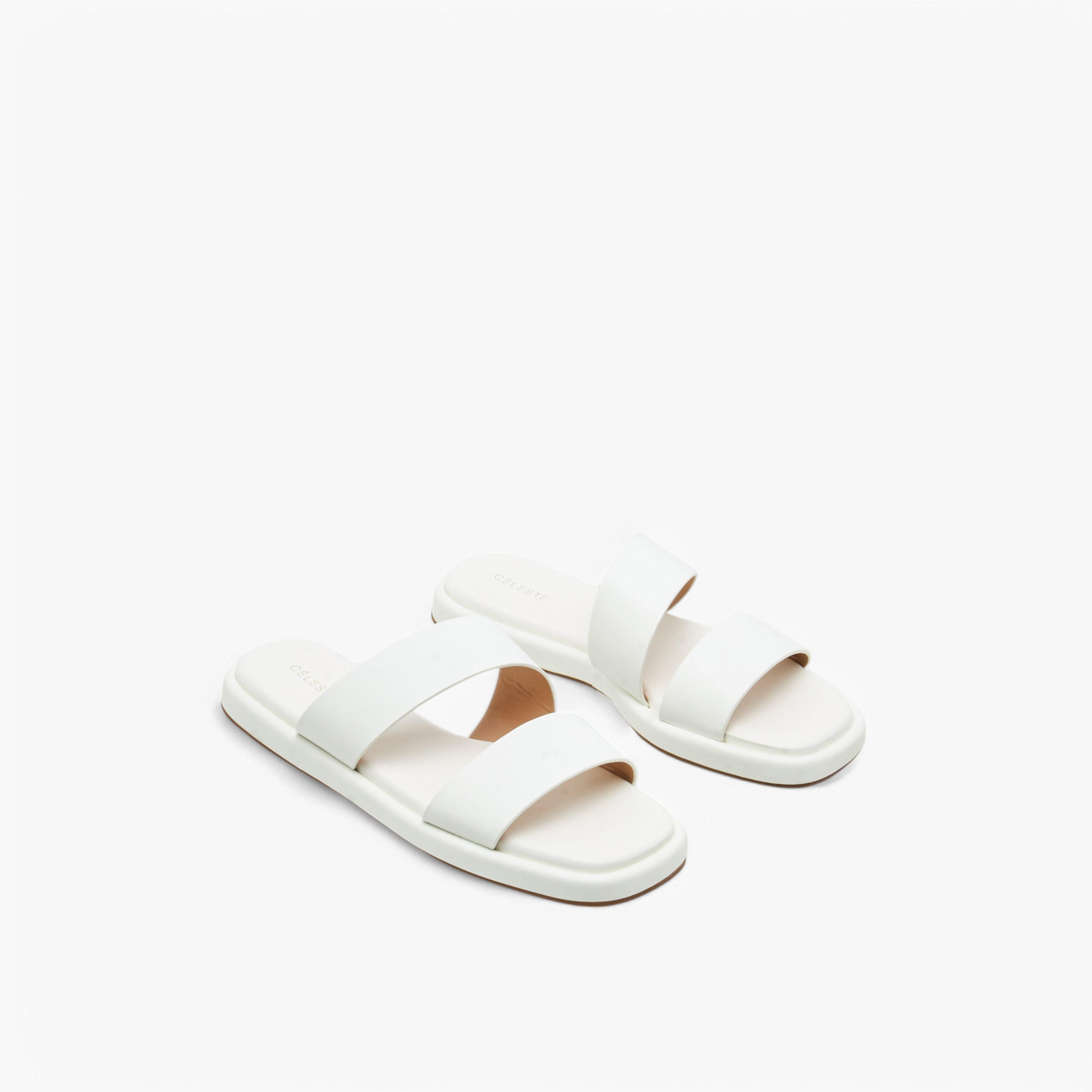 Celeste Women's Solid Slip-On Flat Sandals-women-shoes-flats-sandals-image-1