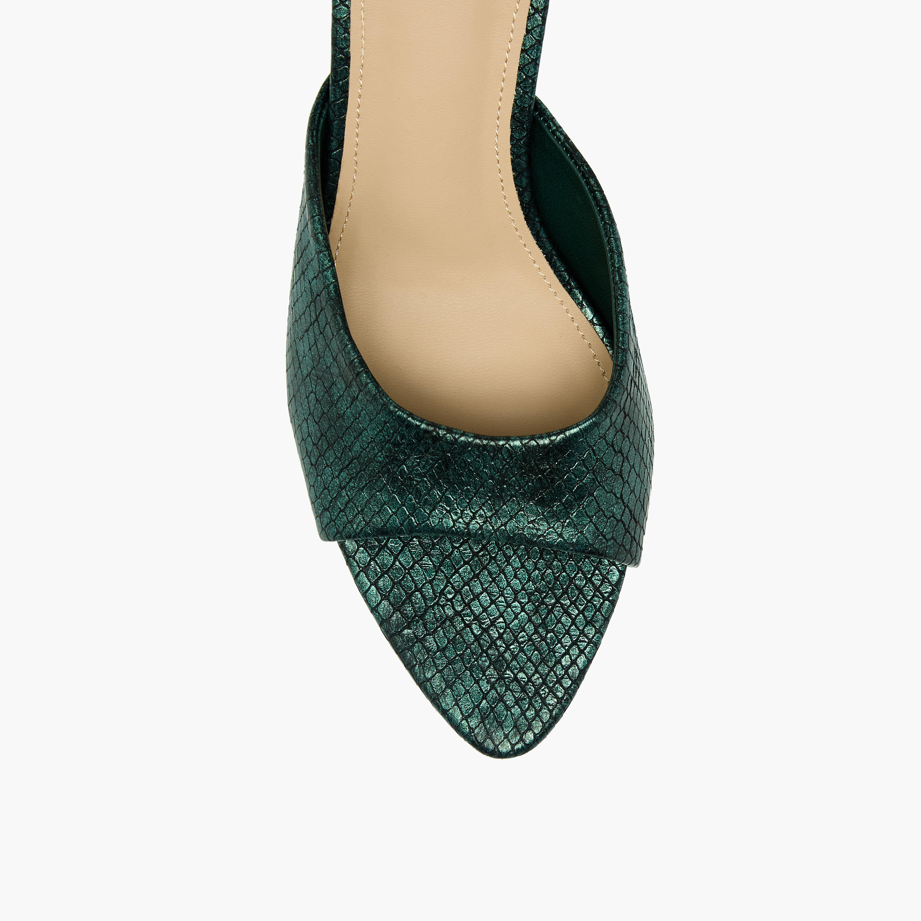 صندل بارز الملمس بكعب مخروطي للنساء من فلورا بيلا-women-shoes-sandals-heeled-image-4