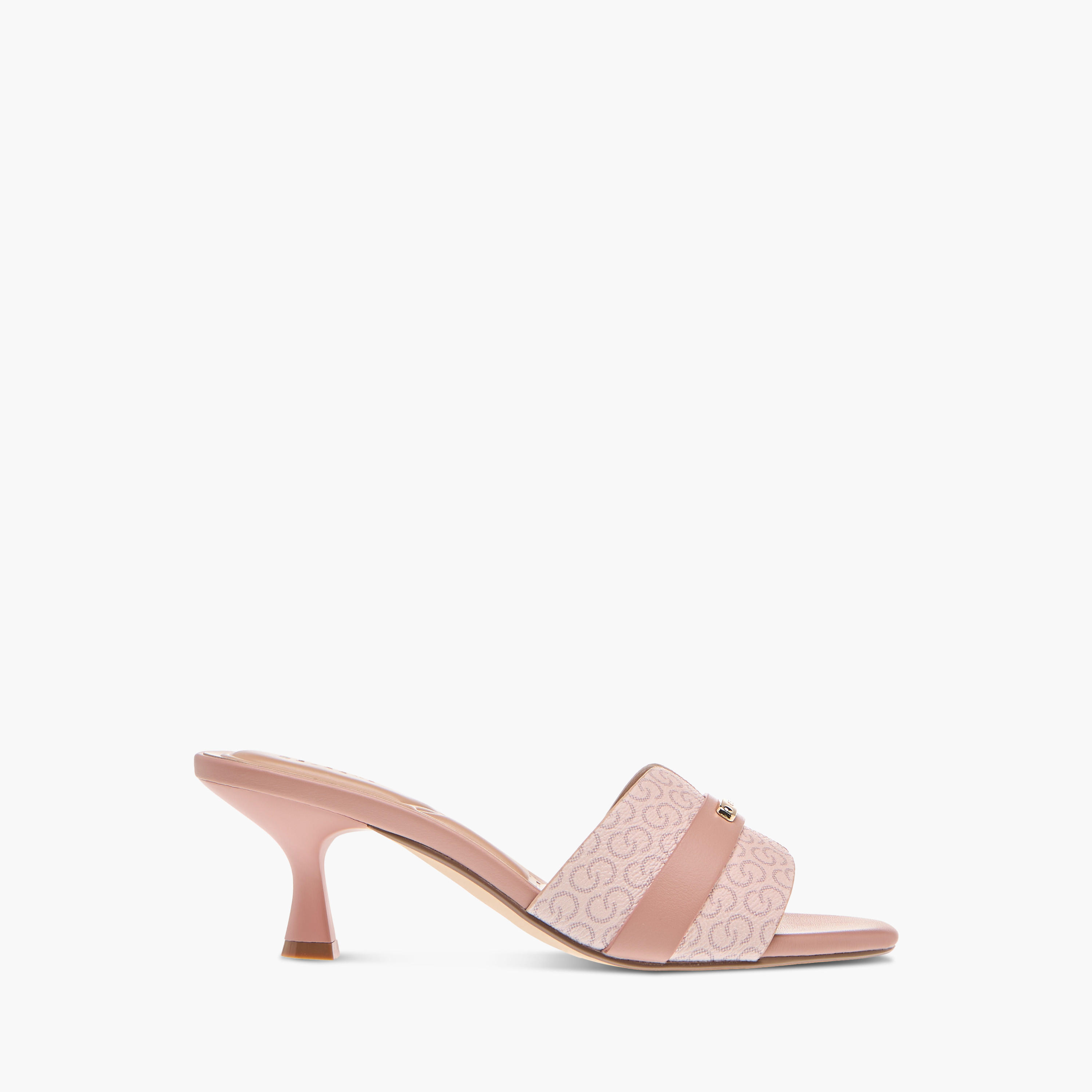 Celeste Women's Monogram Print Slip-On Sandals with Kitten Heels-women-shoes-sandals-heeled-image-3