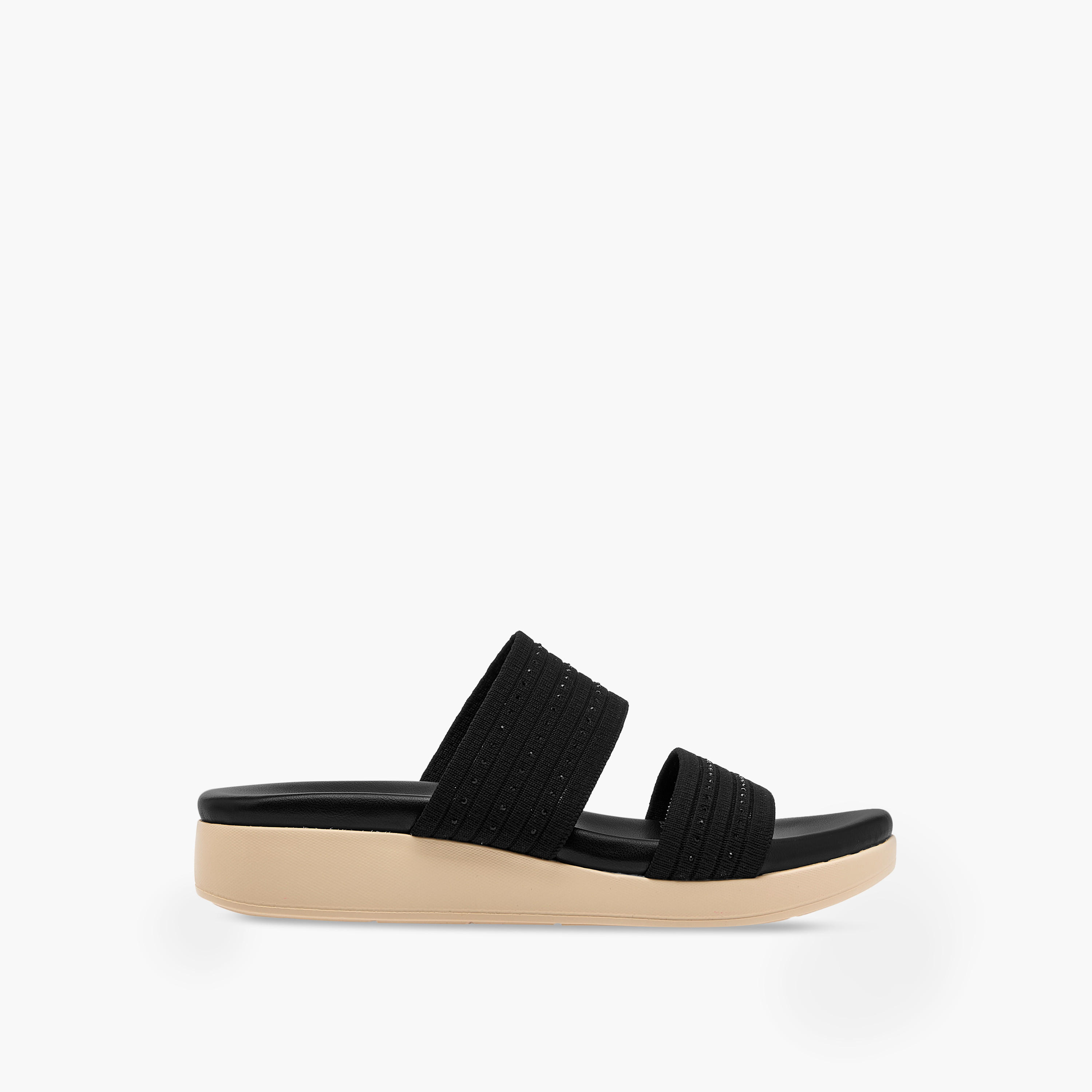 Le Confort Rhinestone Embellished Slip-On Comfort Sandals-women-shoes-flats-sandals-image-3