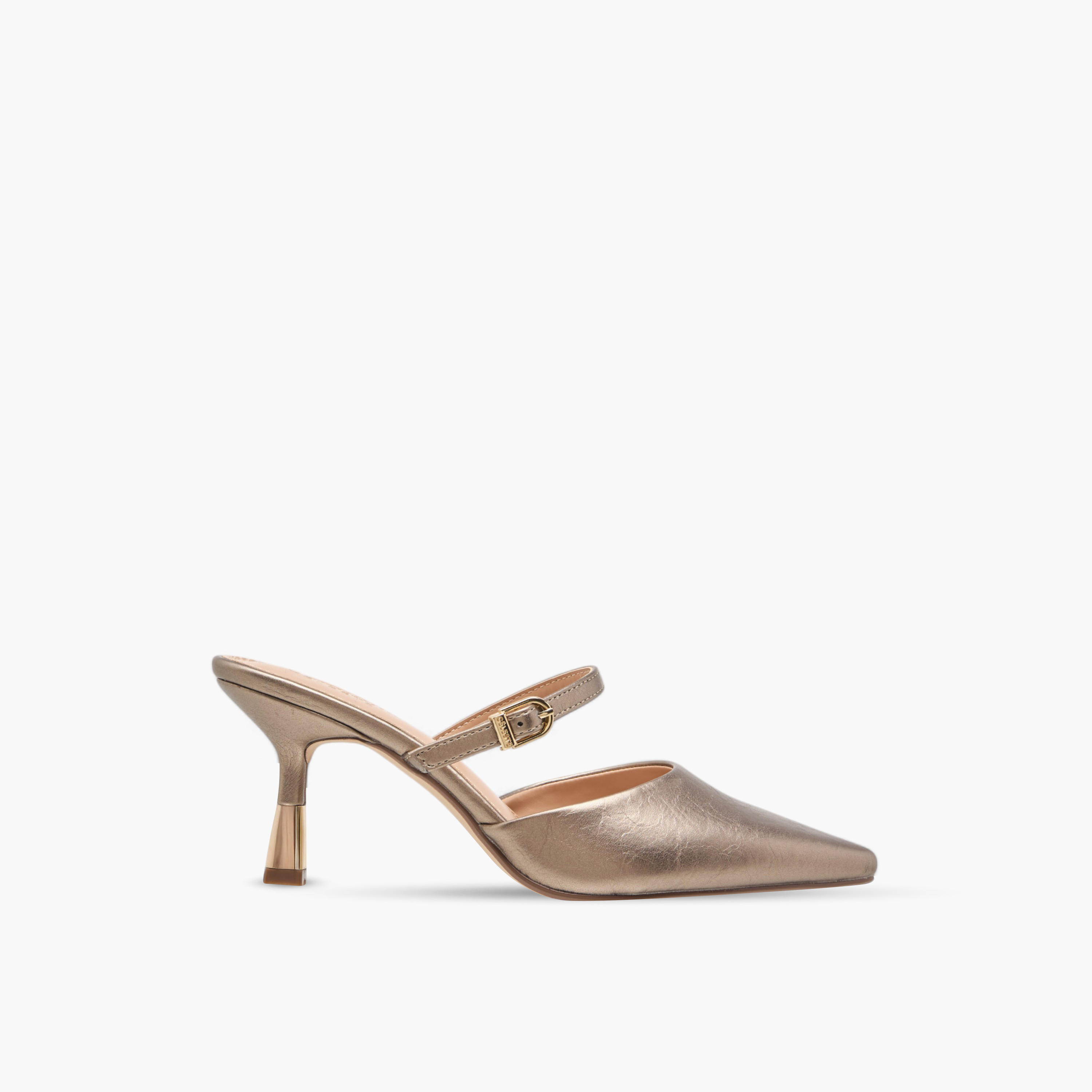 Celeste Women's Solid Slip-On Mules with Stilettos Heels-women-shoes-heels-image-3
