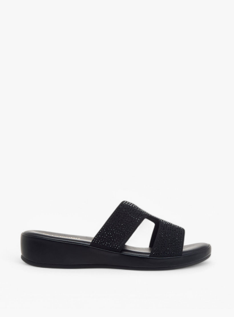صندل مريح سهل الارتداء مزين بحجر الراين من لو كونفورت-women-shoes-flats-sandals-image-3