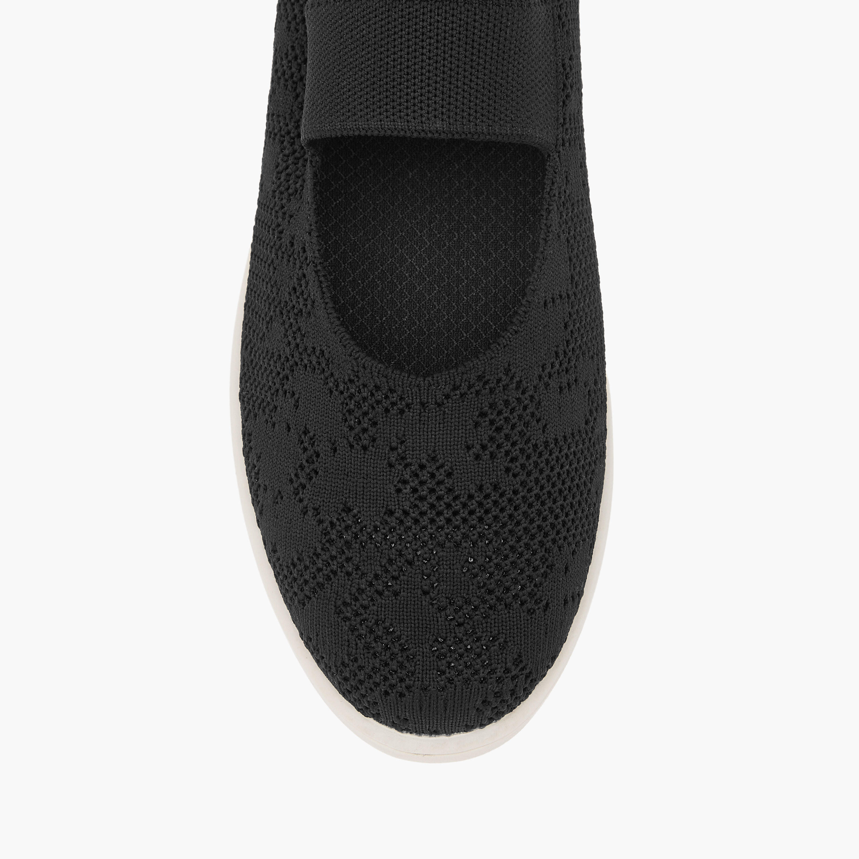 حذاء فلاينيت مريح بارز الملمس بحزام مطاطي من لو كونفورت-women-shoes-flats-ballerinas-image-9