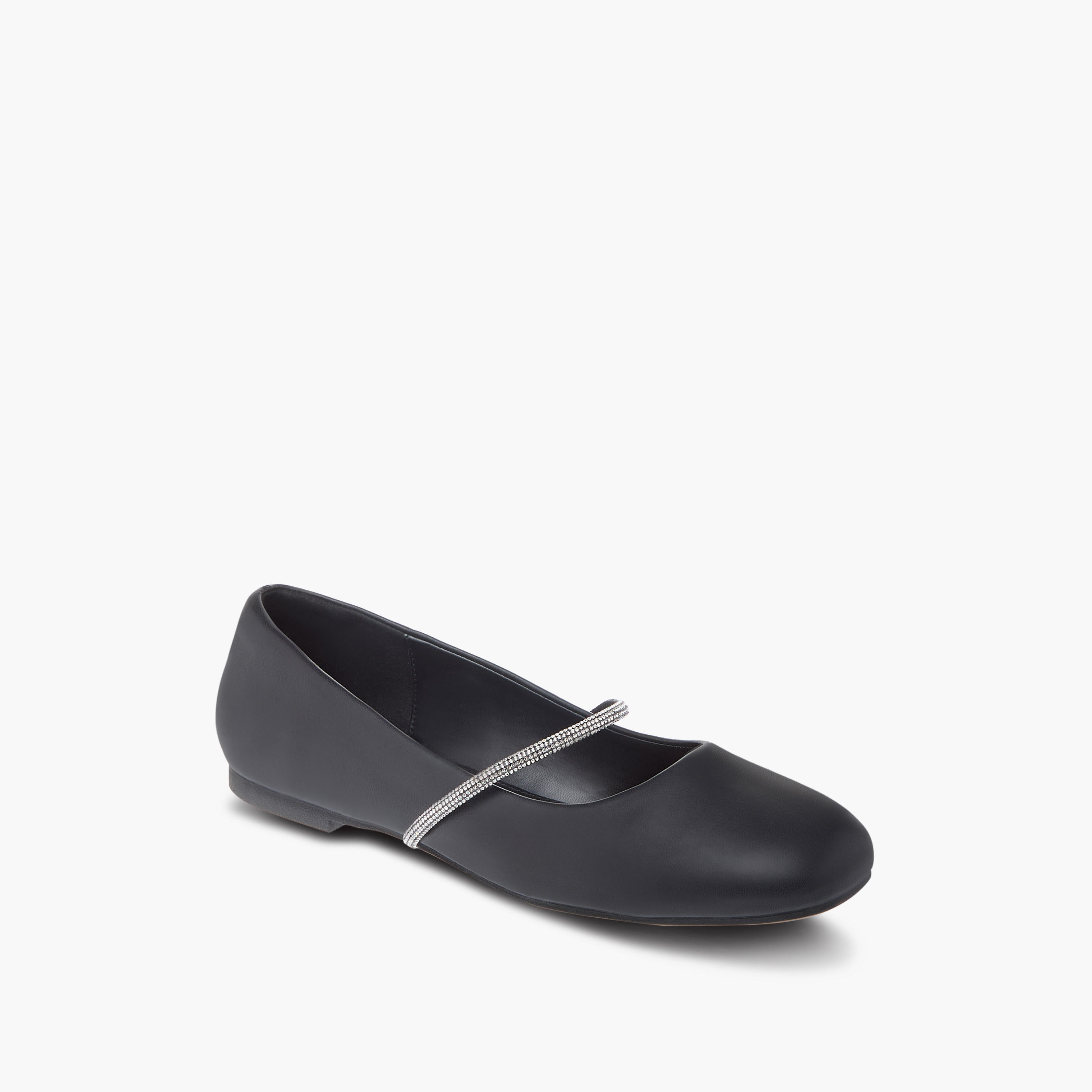 Celeste Women's Embellished Strap Slip-On Mary Jane Shoes-women-shoes-flats-ballerinas-image-2