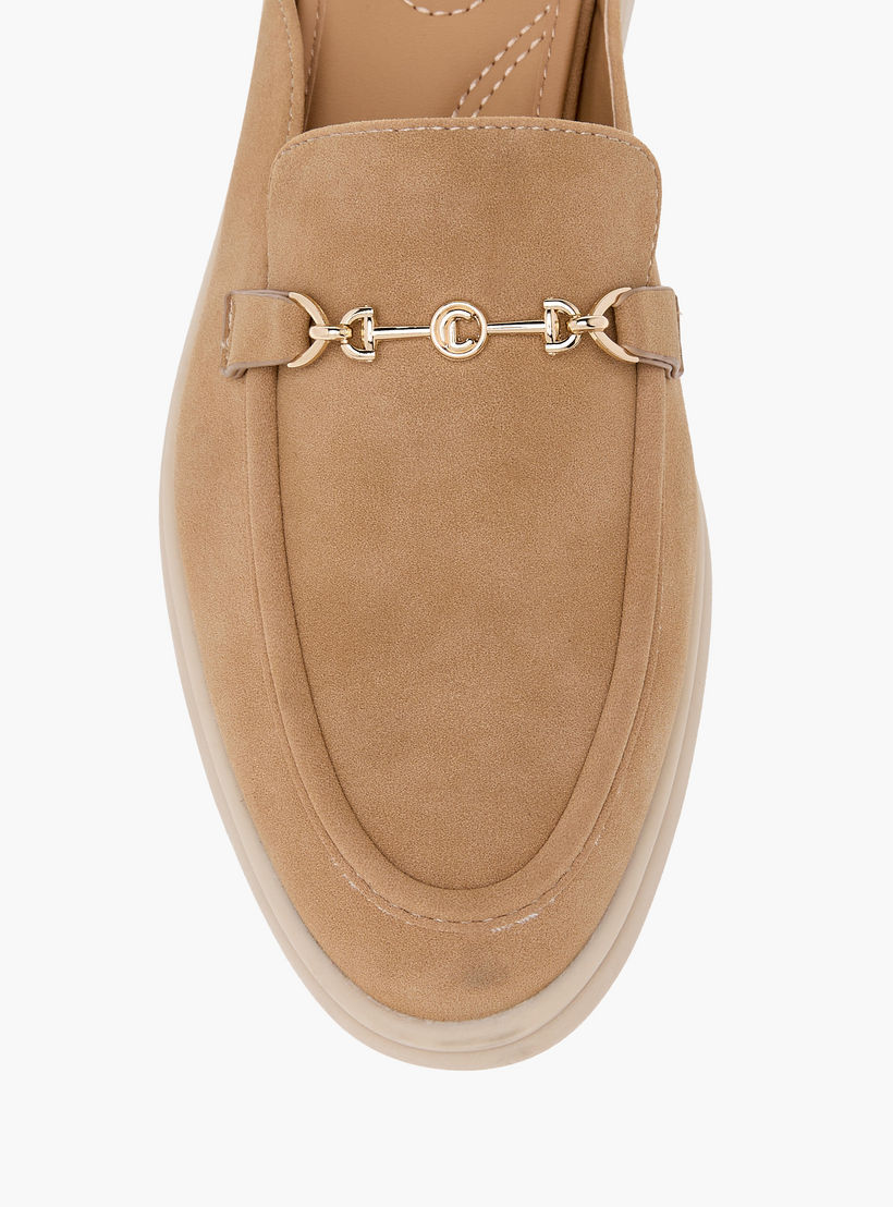 Le Confort Metallic Accent Slip-On Comfort Mules-women-shoes-flats-mules-image-4