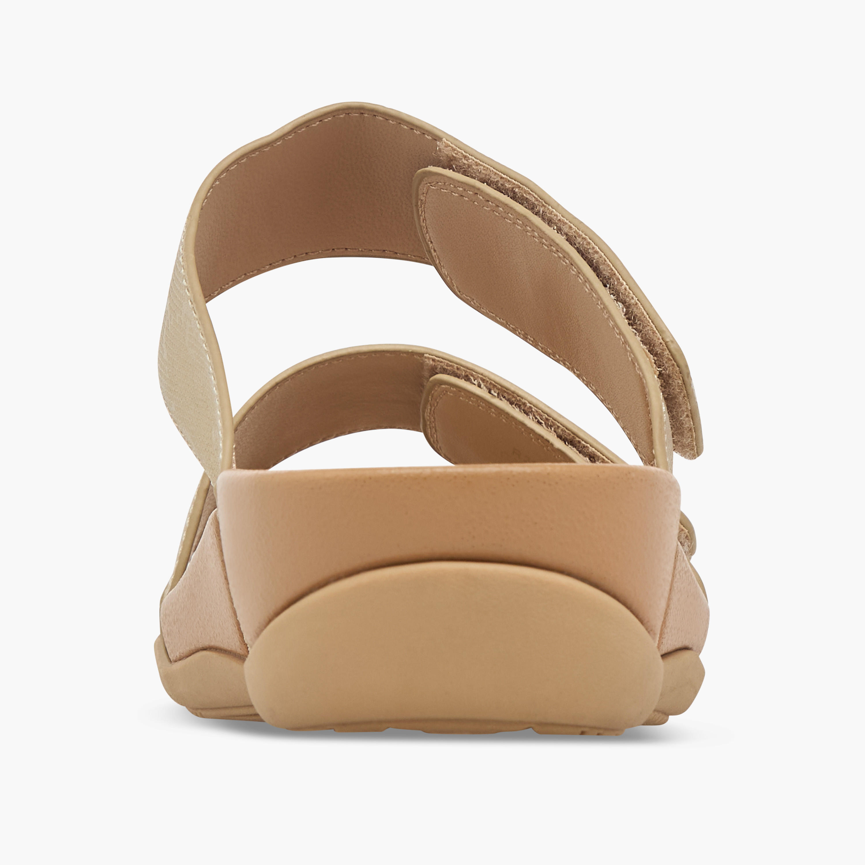 Le Confort Velcro Strap Detail Slip-On Comfort Sandals-women-shoes-flats-sandals-image-5