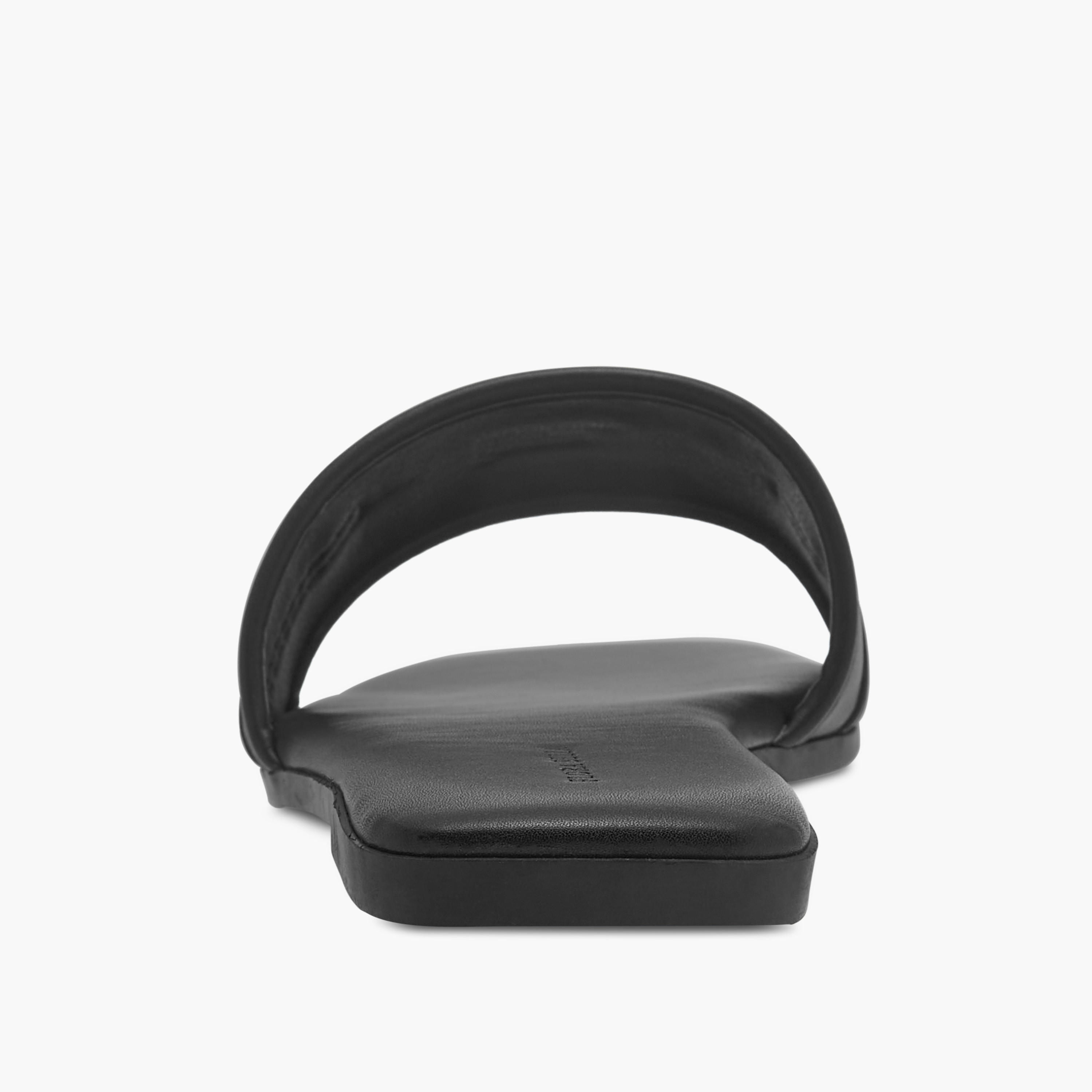 Flora Bella Solid Slip-On Flat Sandals with Metal Accent-women-shoes-flats-sandals-image-5