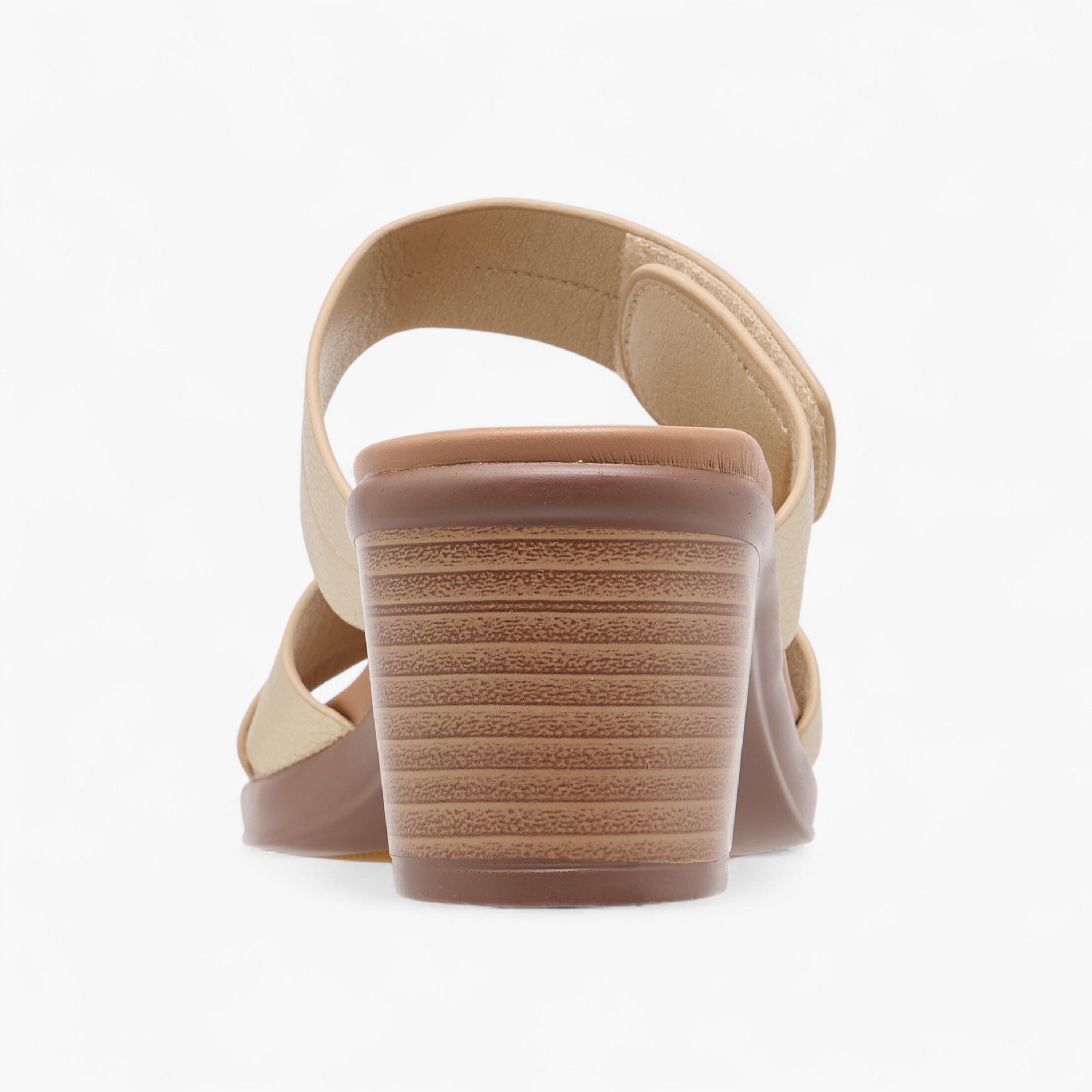 Flora Bella Slip-On Cross Strap Sandals with Block Heels-women-shoes-sandals-heeled-image-4