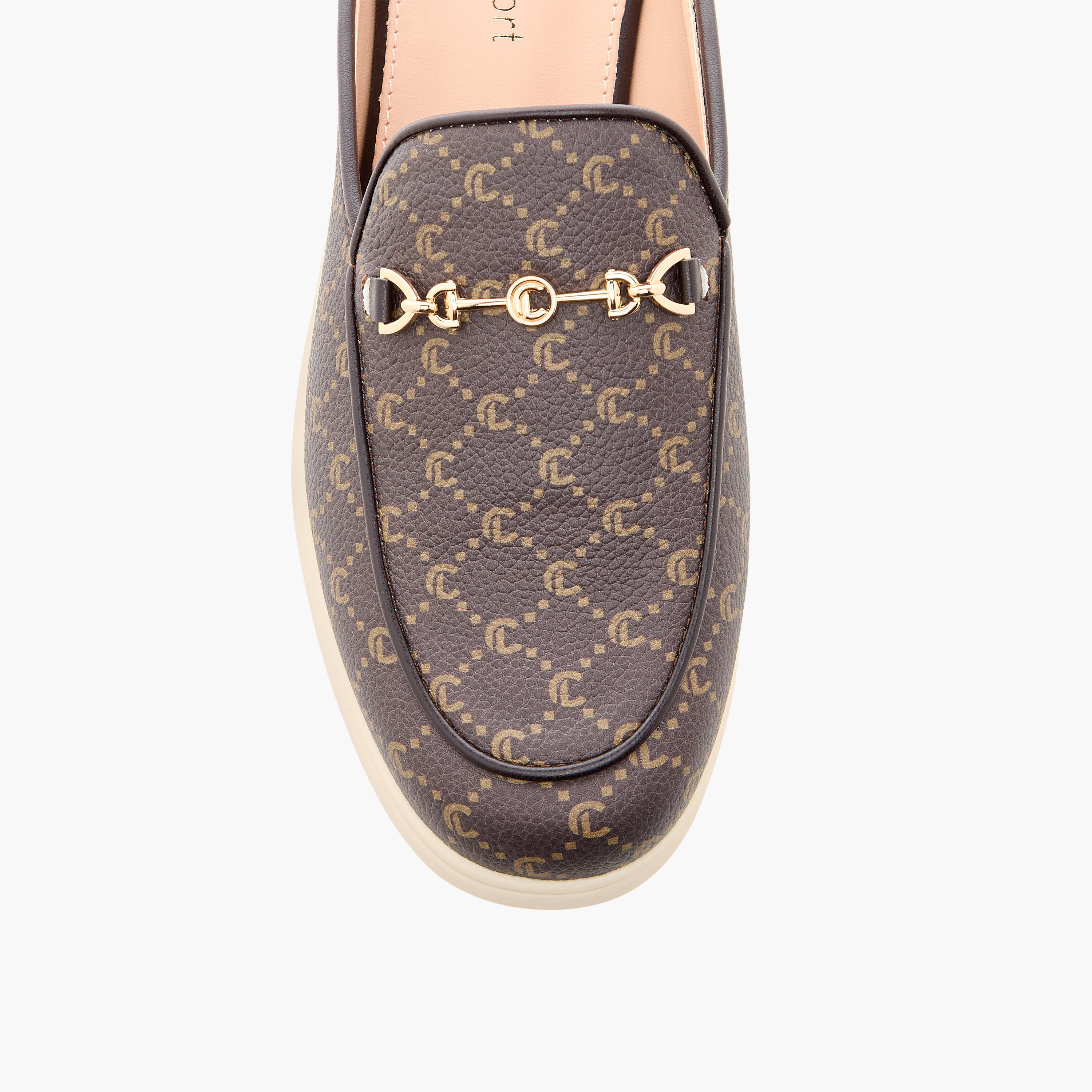 Le Confort Monogram Print Slip-On Mules-women-shoes-flats-mules-image-4