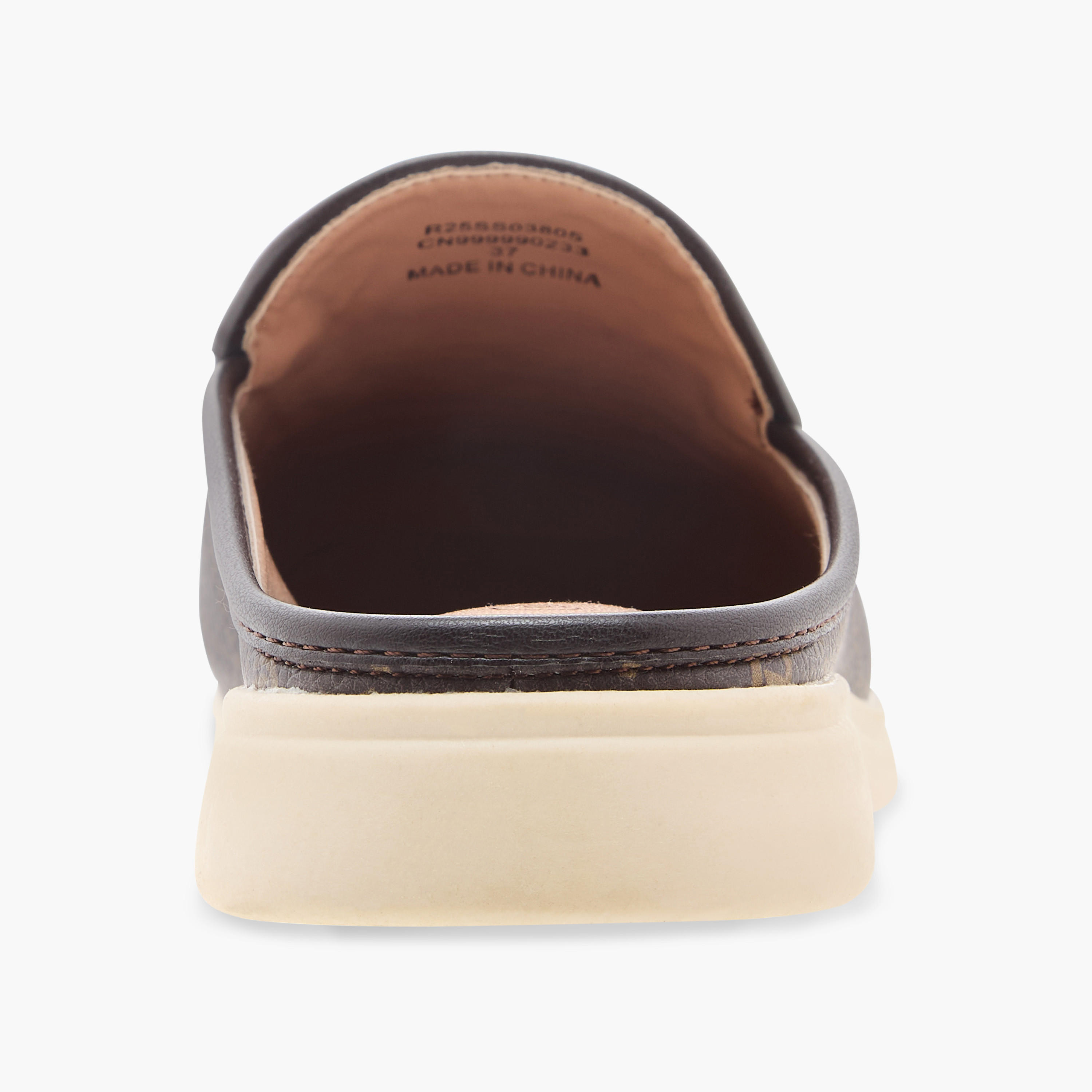 Le Confort Monogram Print Slip-On Mules-women-shoes-flats-mules-image-5