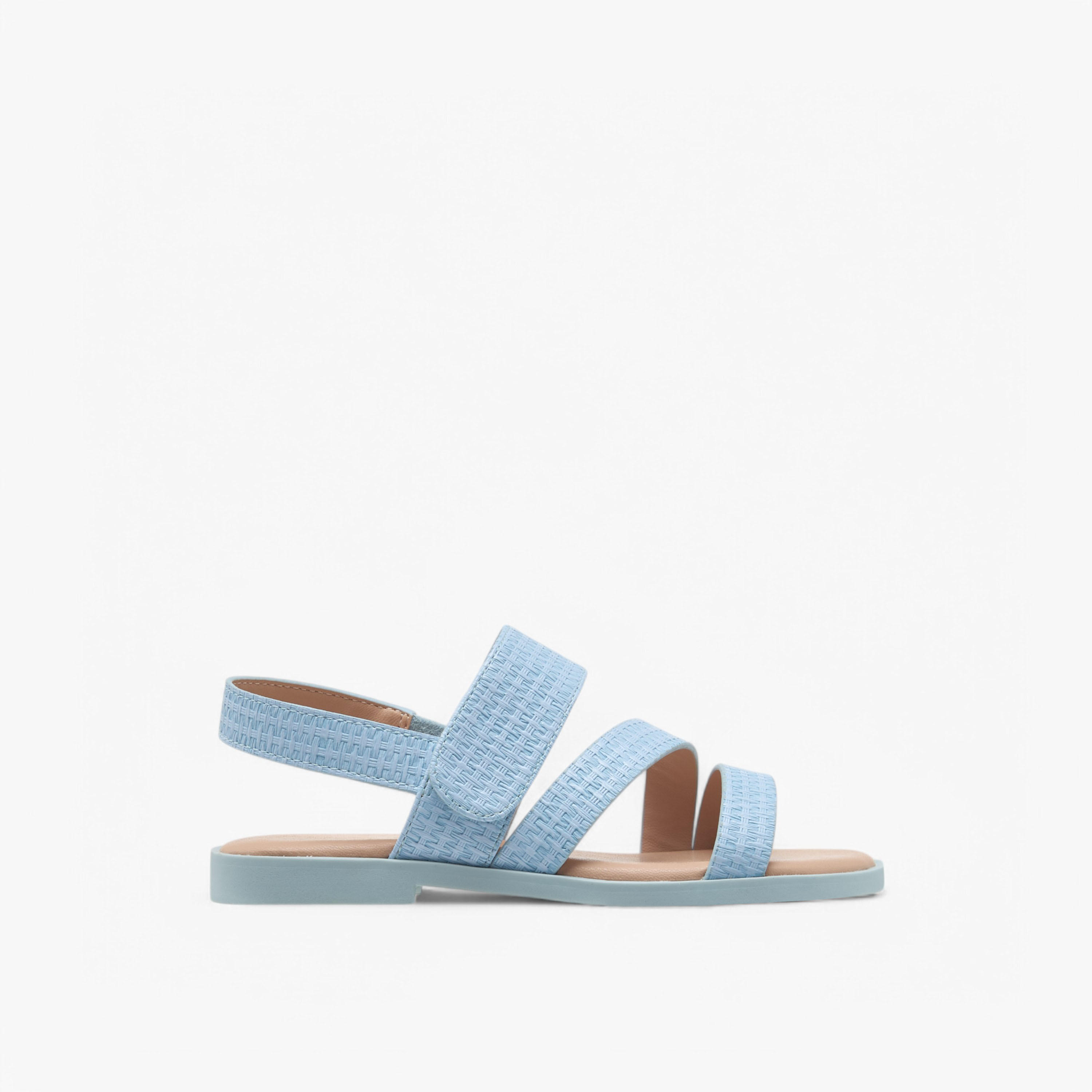 Little Missy Strappy Sandals with Hook and Loop Closure-girls-shoes-sandals-image-2