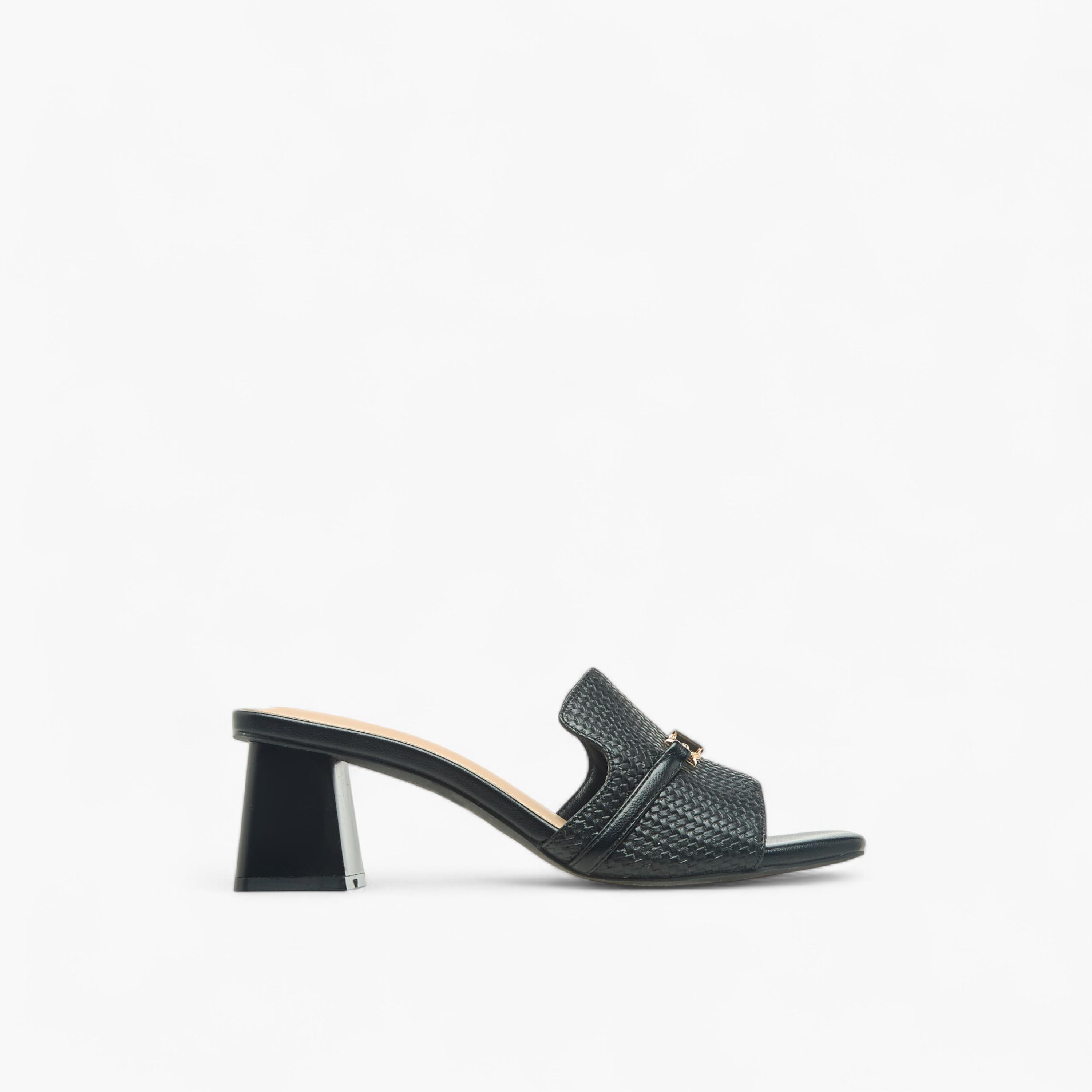 صندل بارز الملمس بكعب سميك للنساء من فلورا بيلا-women-shoes-sandals-heeled-image-3