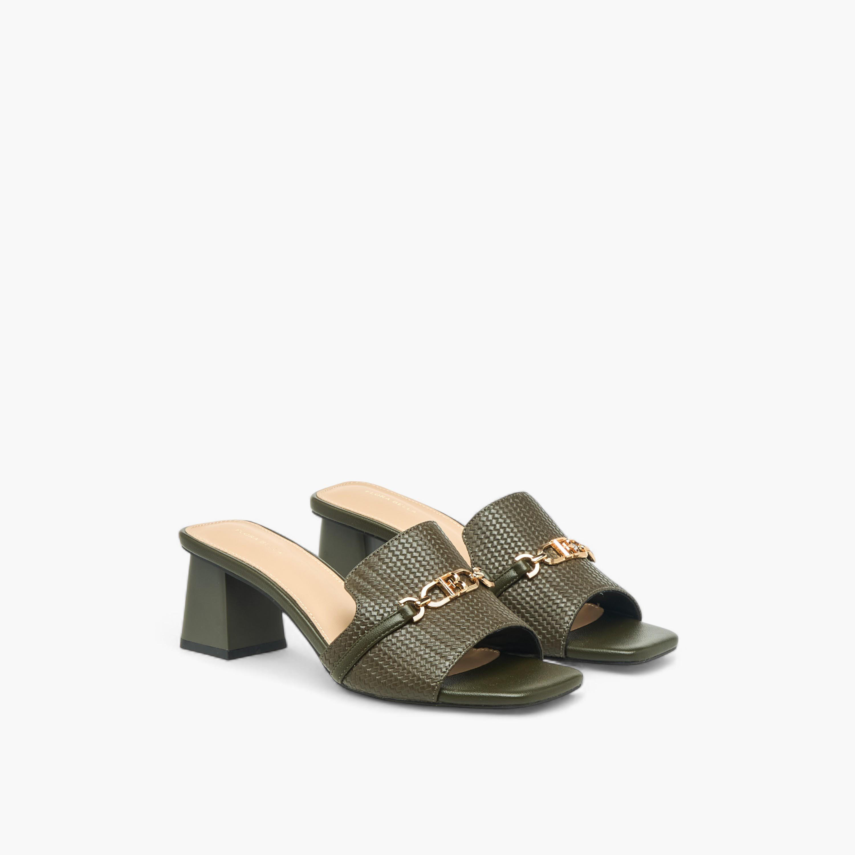 Flora Bella Womens Textured Block Heel Sandals-women-shoes-sandals-heeled-image-1