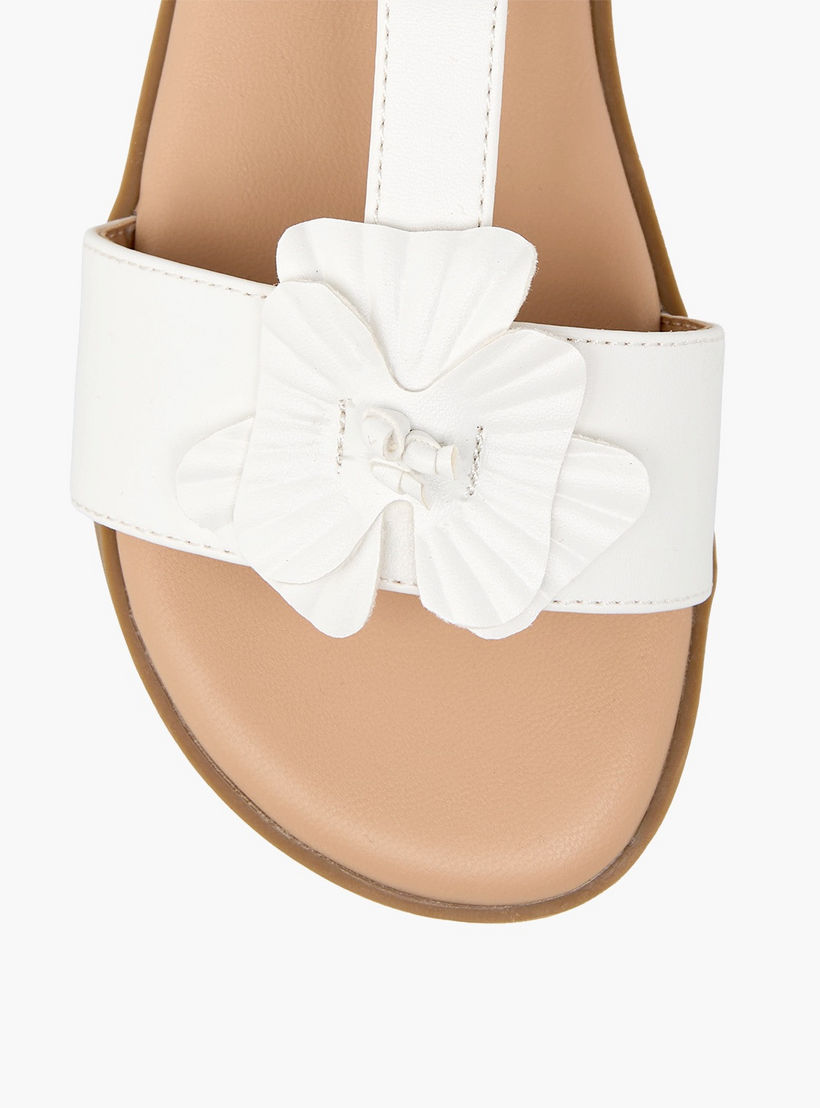 Barbie Girls Floral Accent Sandals-girls-shoes-sandals-image-6