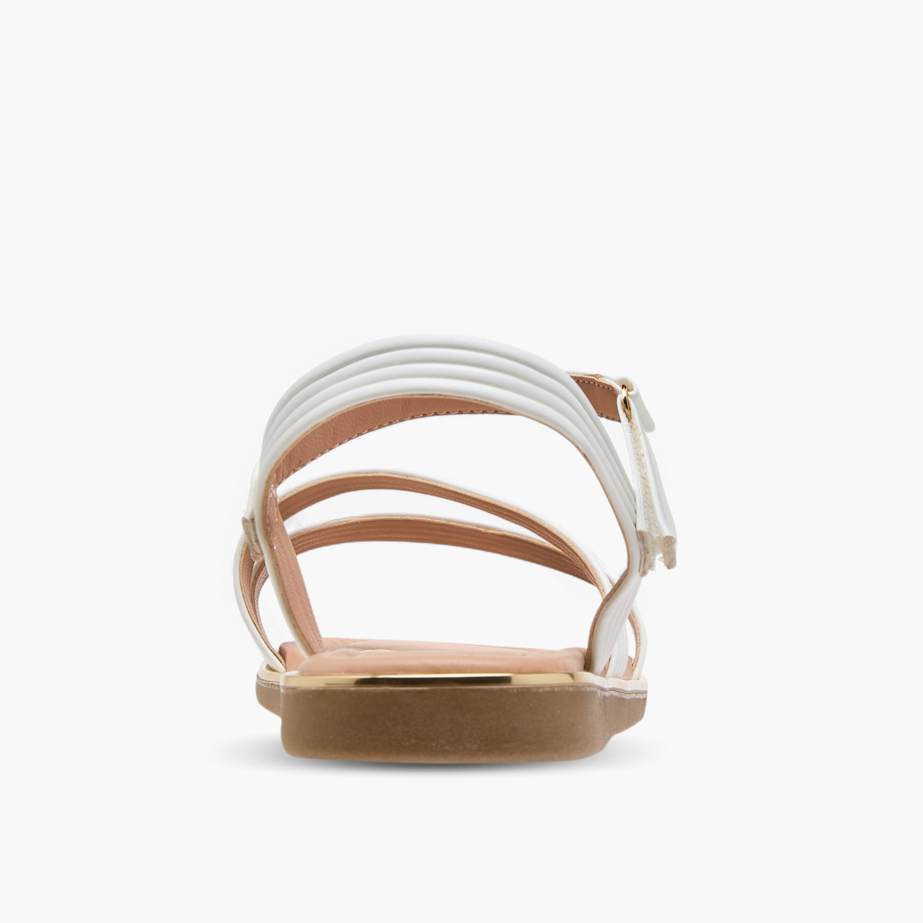 Little Missy Solid Sandals with Hook and Loop Closure-girls-shoes-sandals-image-4