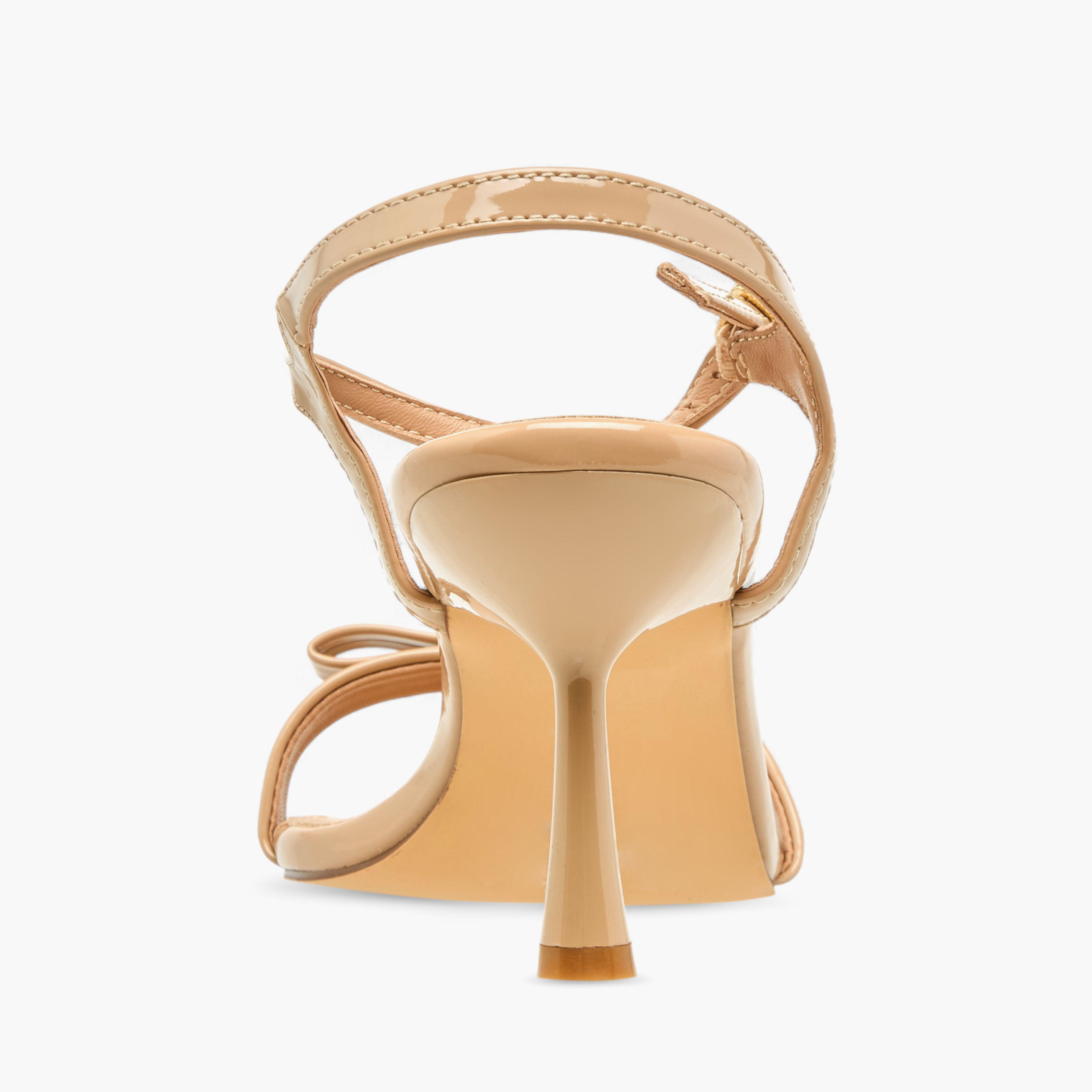 Flora Bella Womens Bow Detail Flared Heel Strap Sandals-women-shoes-sandals-heeled-image-5
