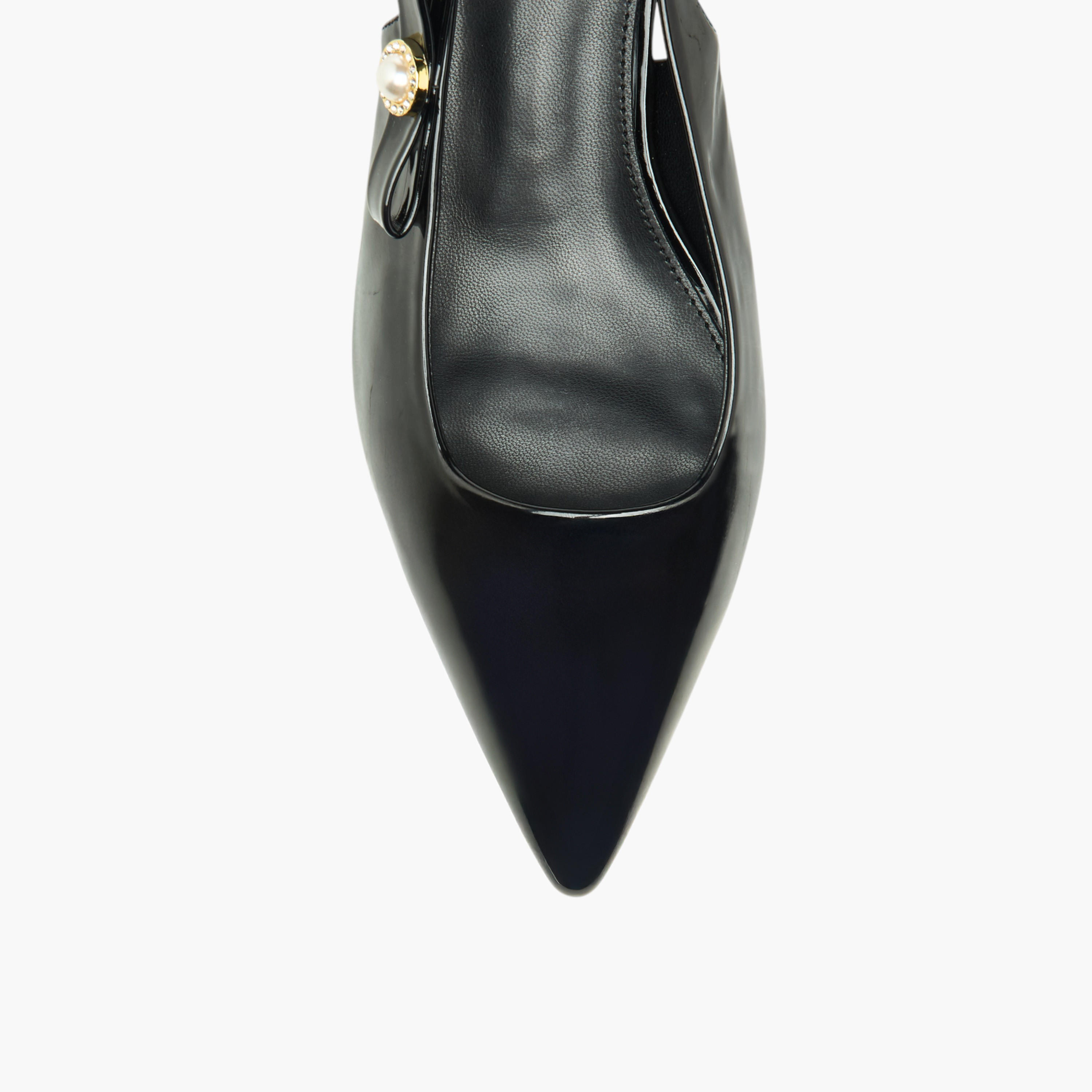 Flora Bella Womens Bow Detail Flared Heel Slingback Shoes-women-shoes-heels-image-4