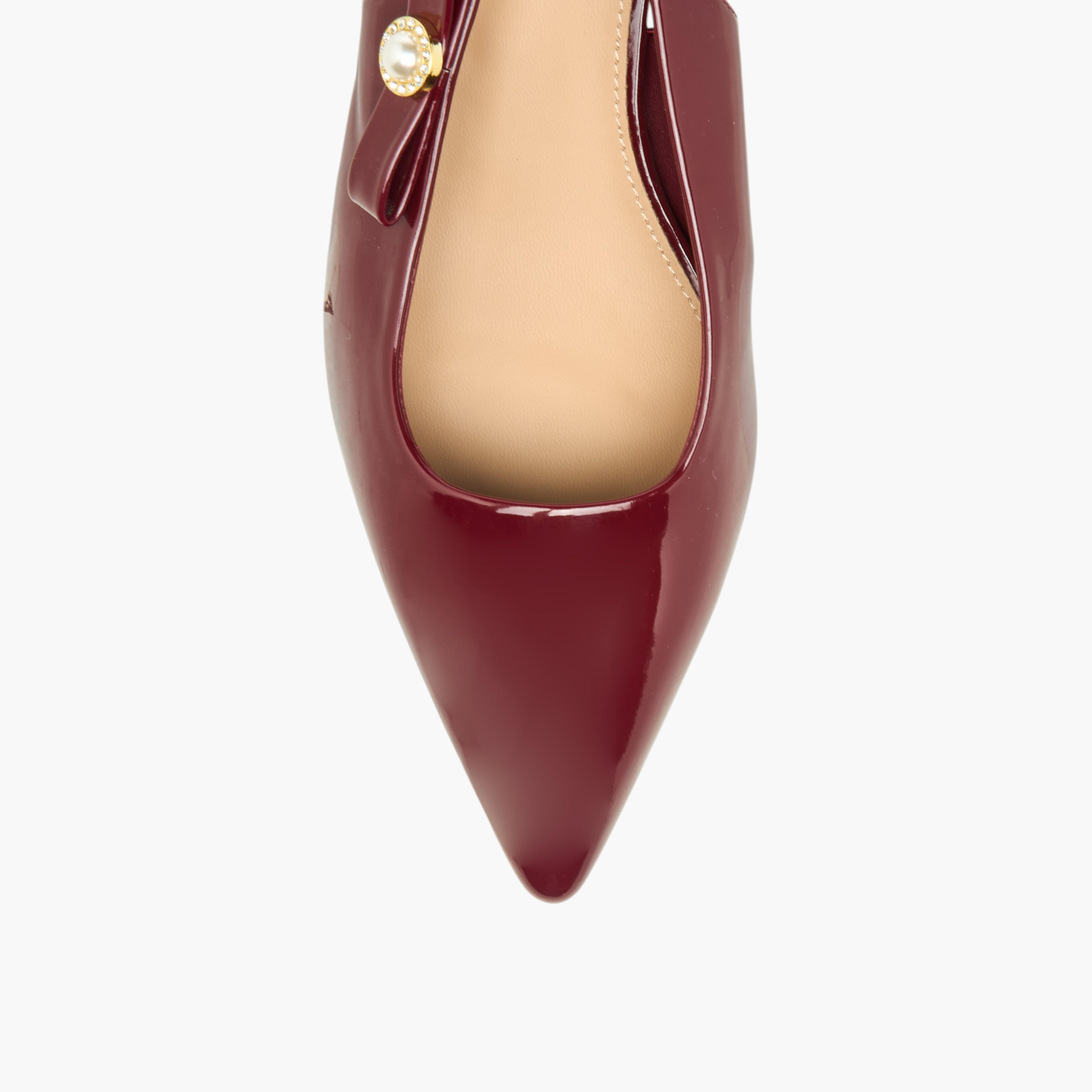 Flora Bella Womens Bow Detail Flared Heel Slingback Shoes-women-shoes-heels-image-4