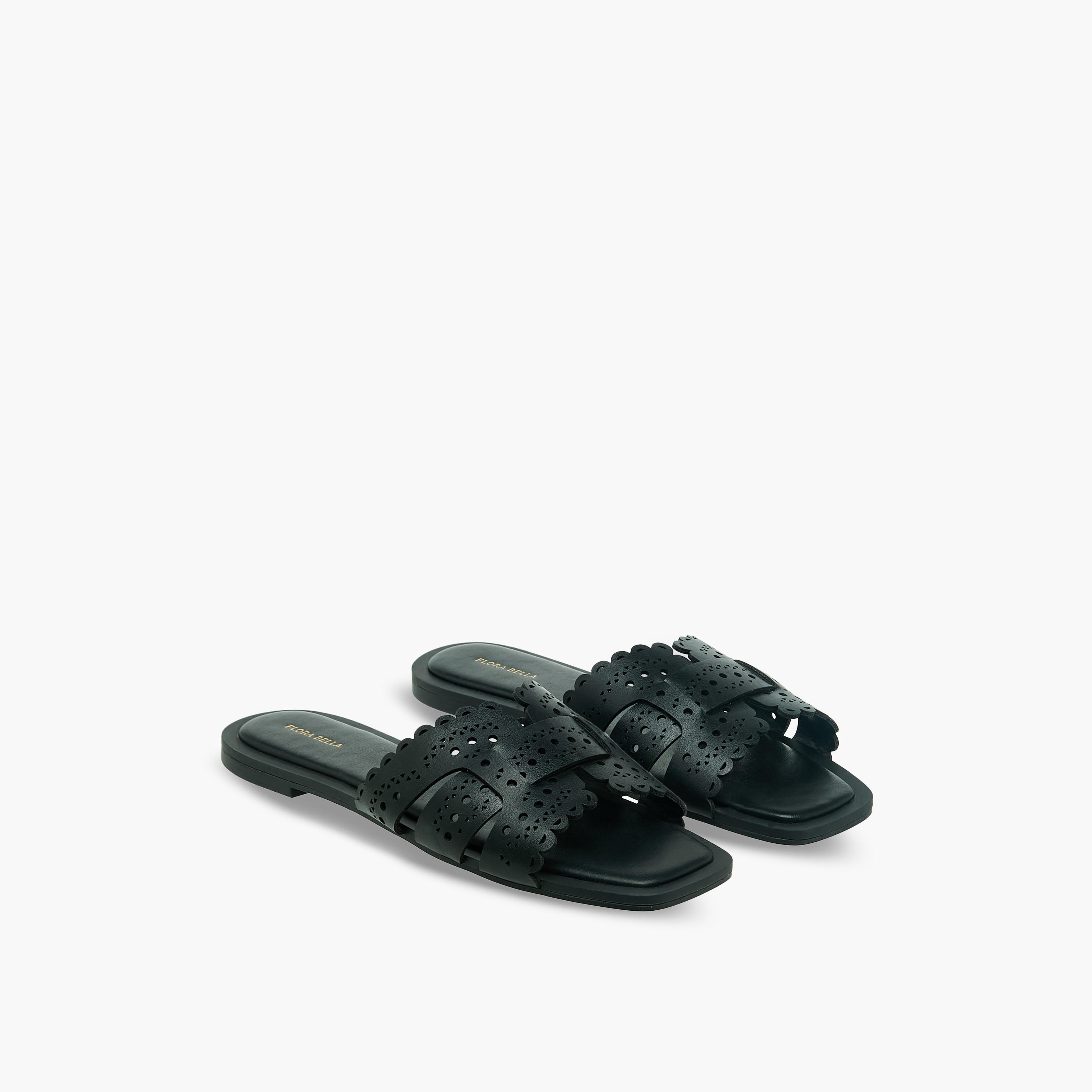 صندل نسائي مسطح بقصات ليزر من فلورا بيلا-women-shoes-flats-sandals-image-1