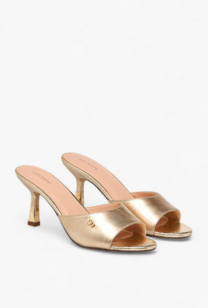 Celeste Women Metallic Detail Stiletto Heel Sandals-women-shoes-sandals-image-1