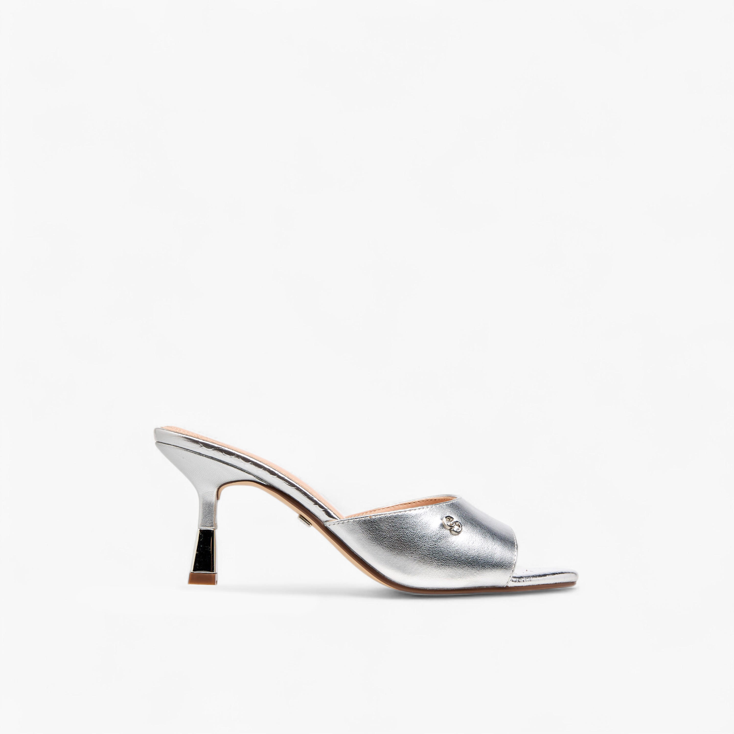Celeste Women Metallic Detail Stiletto Heel Sandals-women-shoes-sandals-heeled-image-3