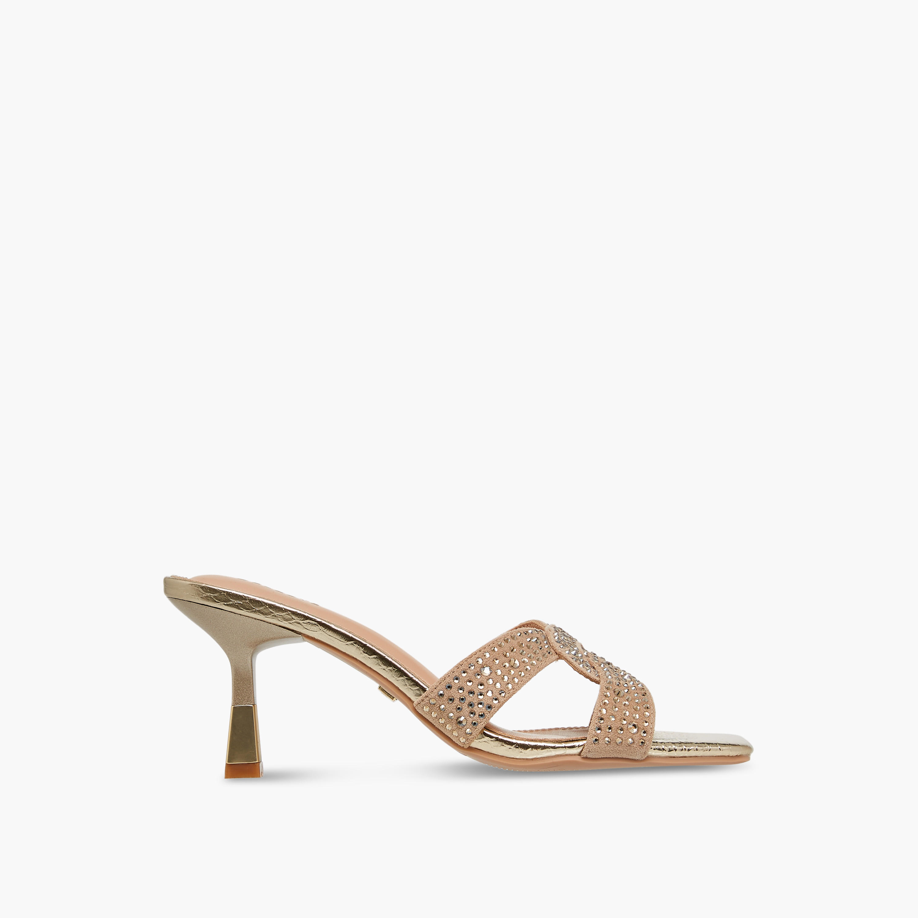 Celeste Women's Embellished Slip-On Sandals with Flared Heels-women-shoes-sandals-heeled-image-3