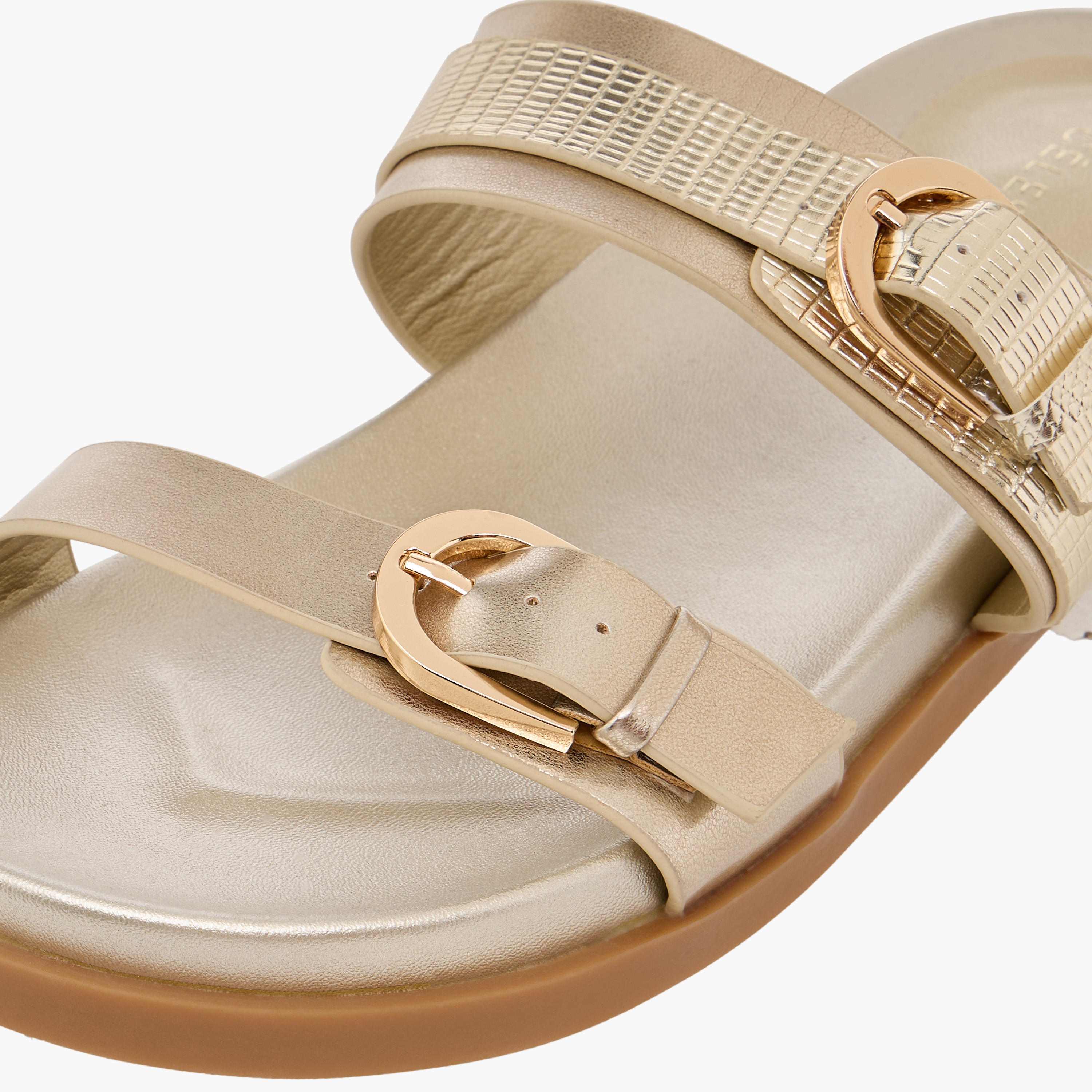 Celeste Women's Buckle Accent Slip-On Flat Sandals-women-shoes-flats-sandals-image-4