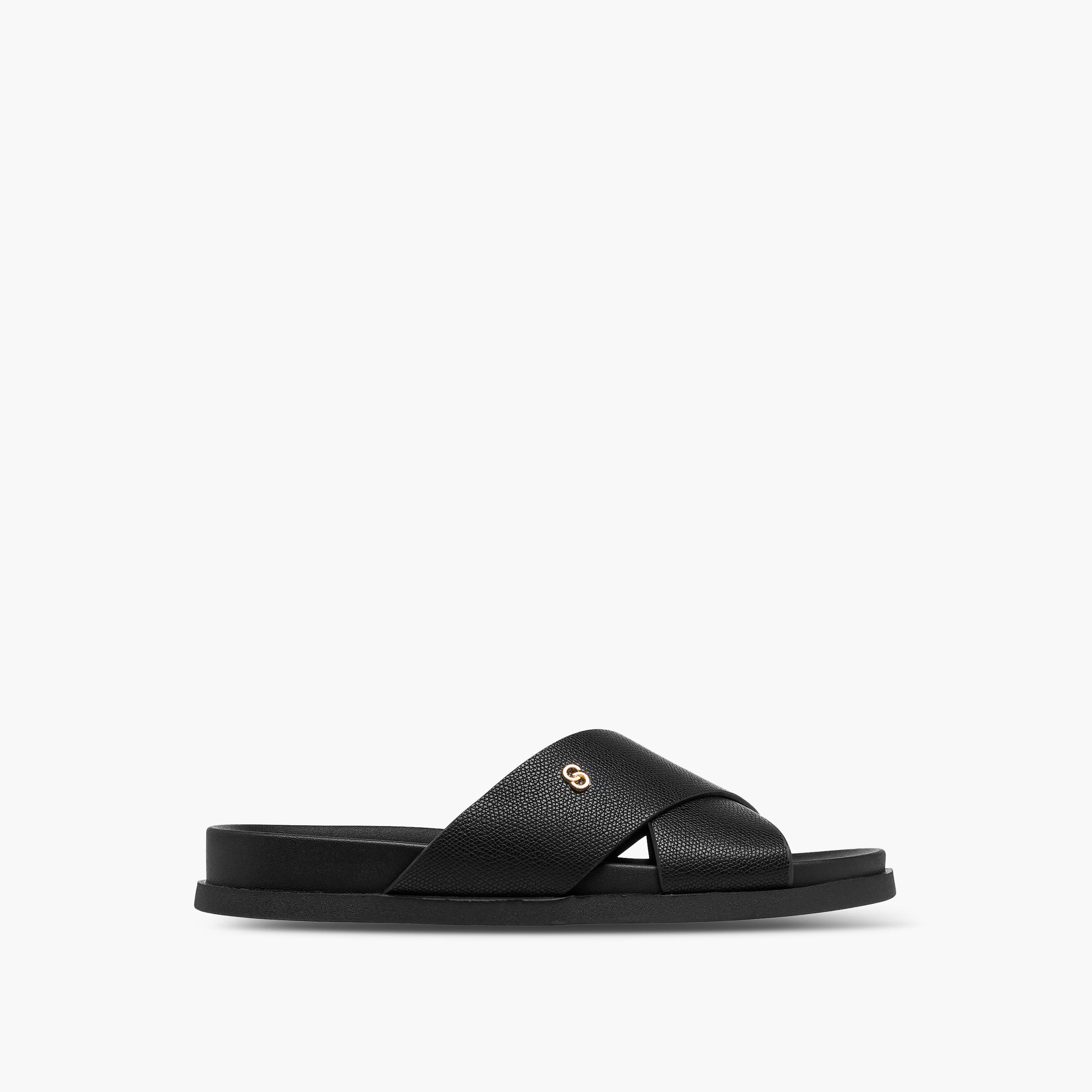 Celeste Women's Cross Strap Slip-On Sandals-women-shoes-flats-sandals-image-3