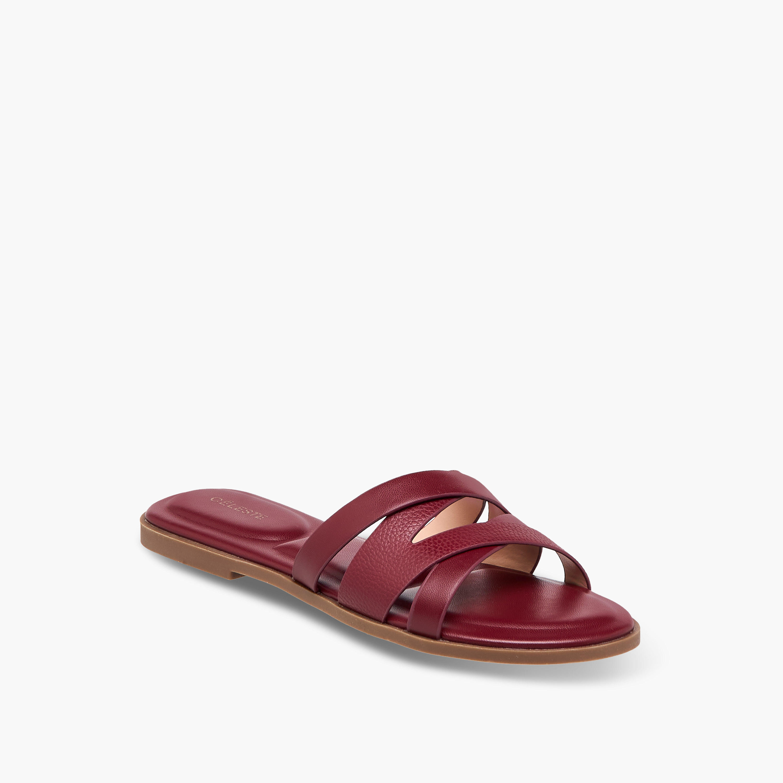 Celeste Women's Cross-Strap Slip-On Sandals-women-shoes-flats-sandals-image-2