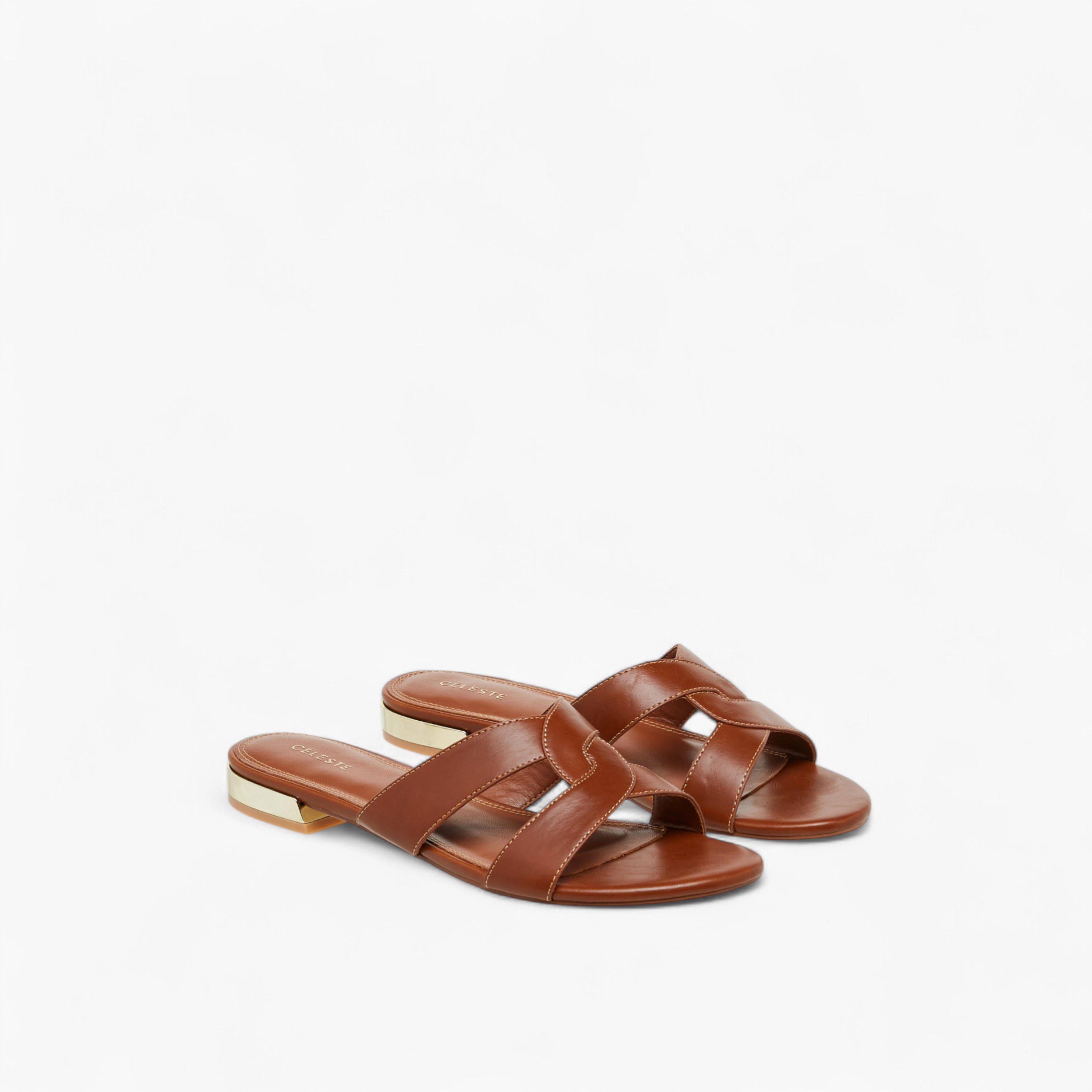 Celeste Women's Strappy Slip-On Sandals-women-shoes-flats-sandals-image-1