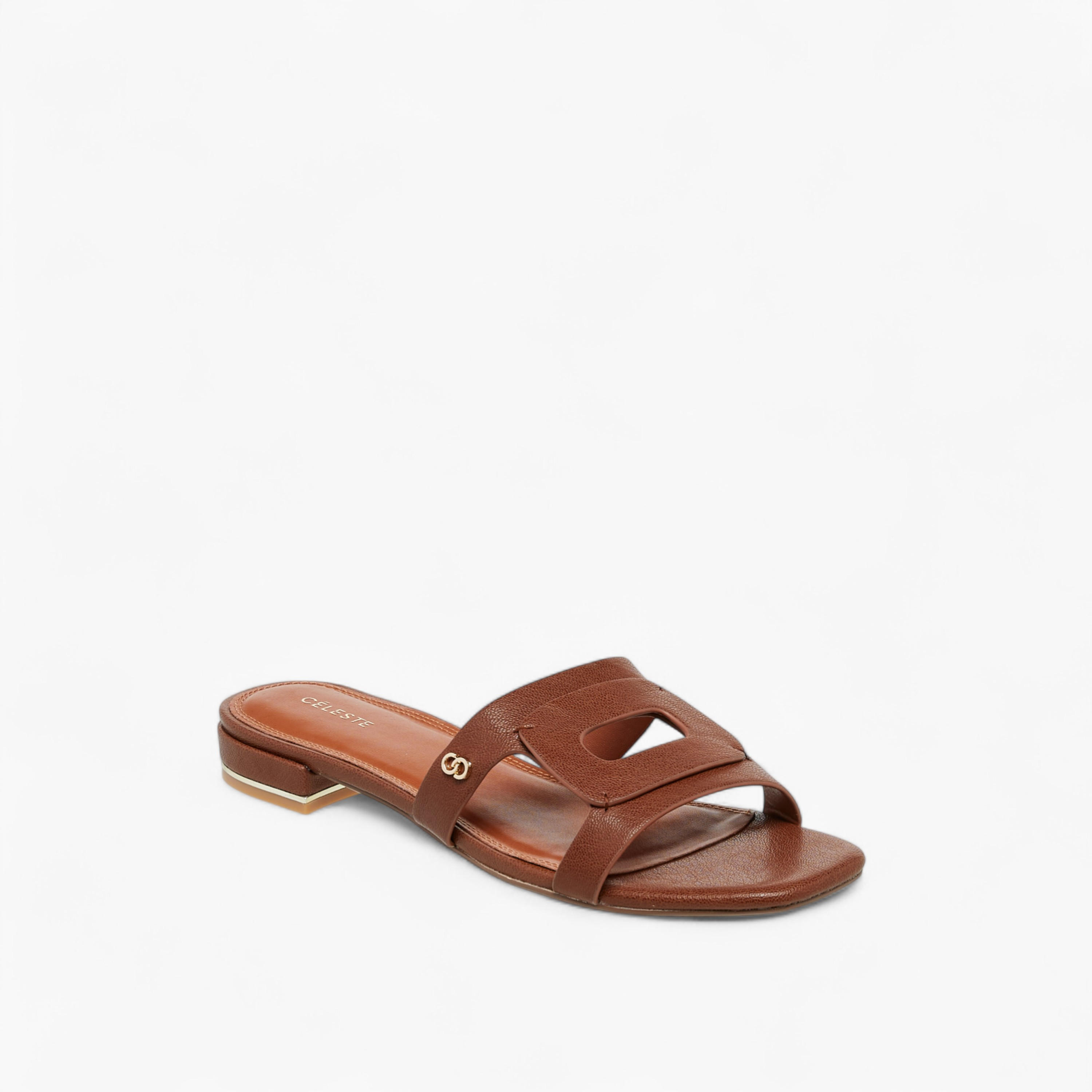 Celeste Women's Cutout Slip-On Sandals-women-shoes-flats-sandals-image-2