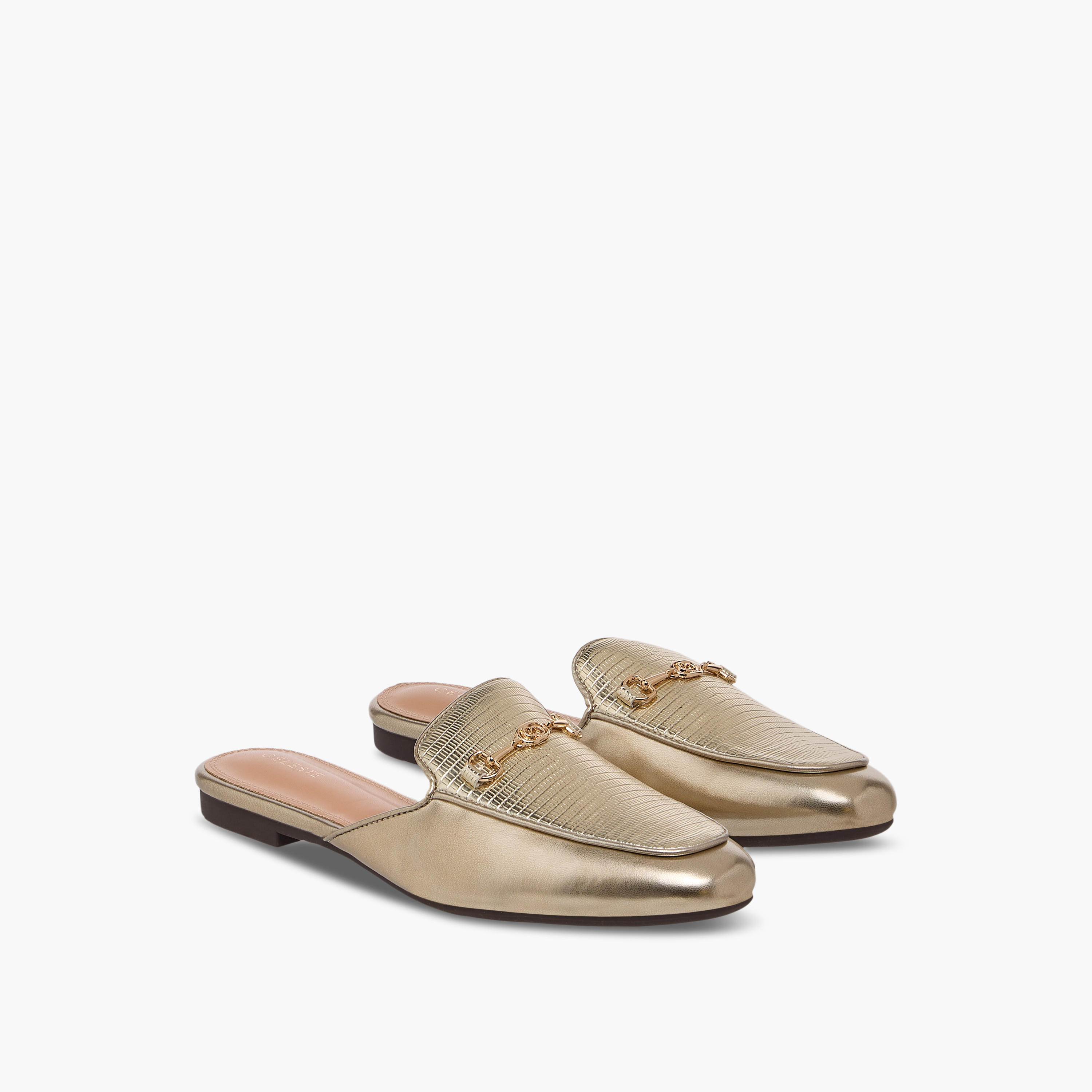 Celeste Women's Metal Accent Slip-On Mules-women-shoes-flats-mules-image-1
