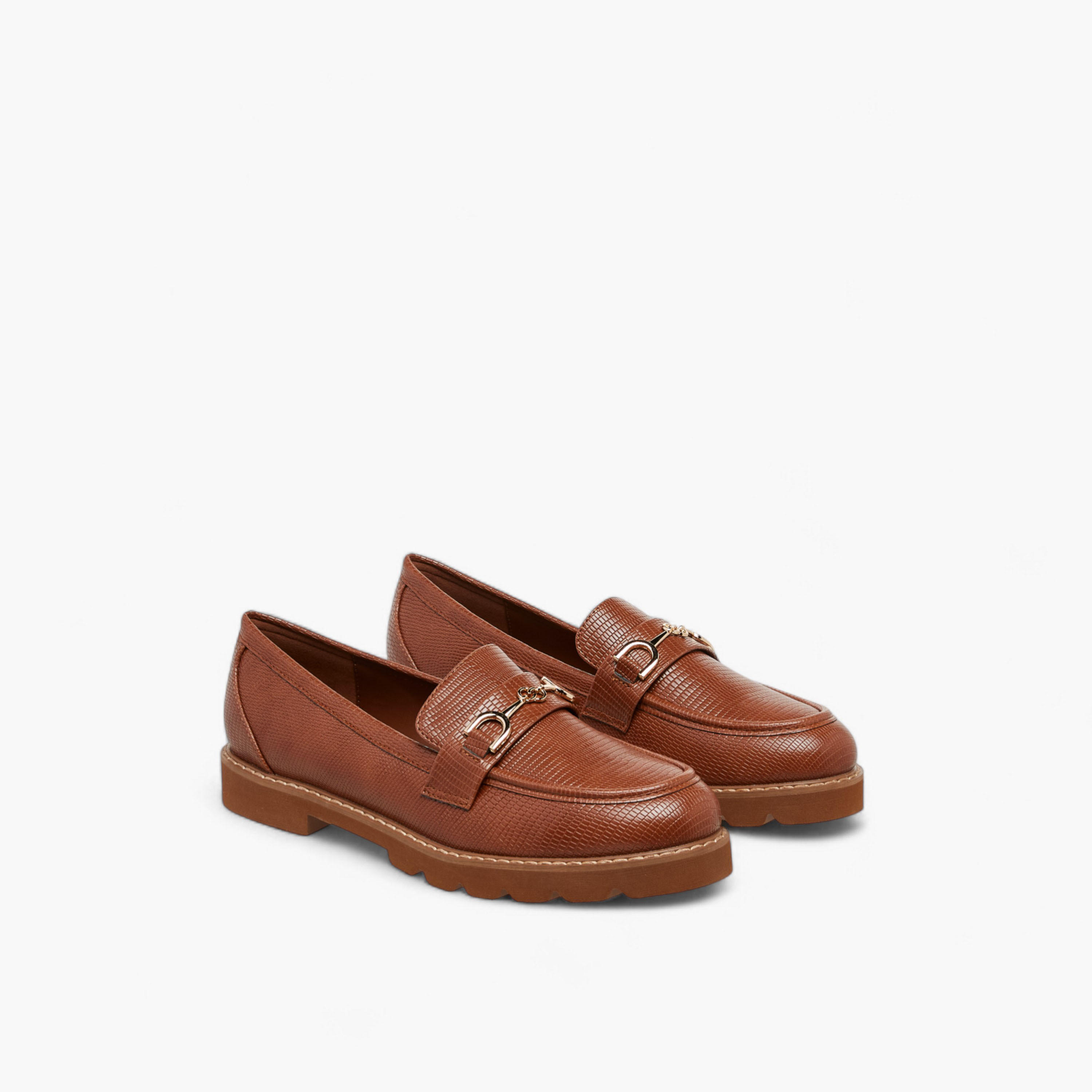 Celeste Women's Metal Accent Slip-On Loafers-women-shoes-loafersandmoccasins-image-1
