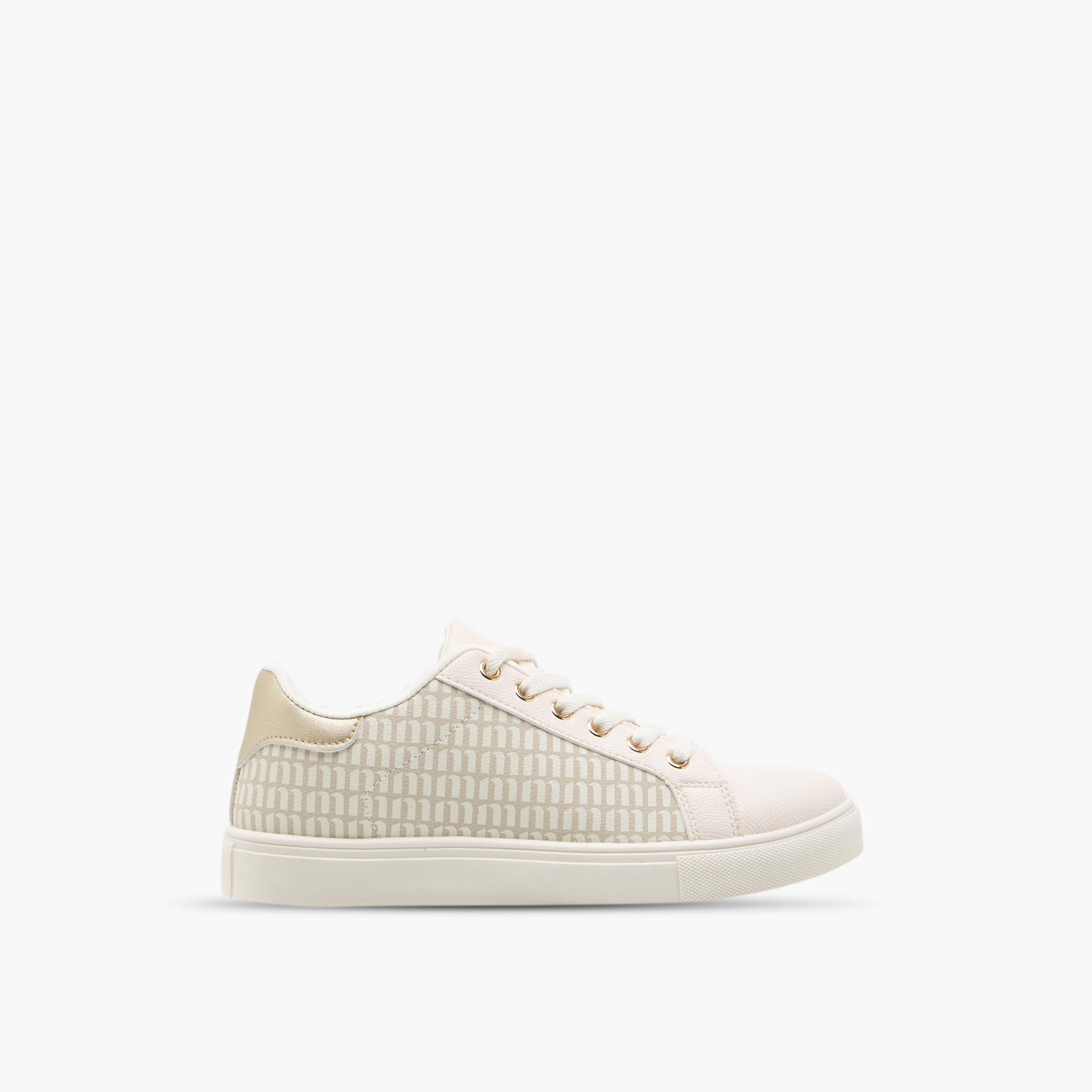 Missy Monogram Print Sneakers with Lace-Up Closure-women-shoes-sneakers-image-3