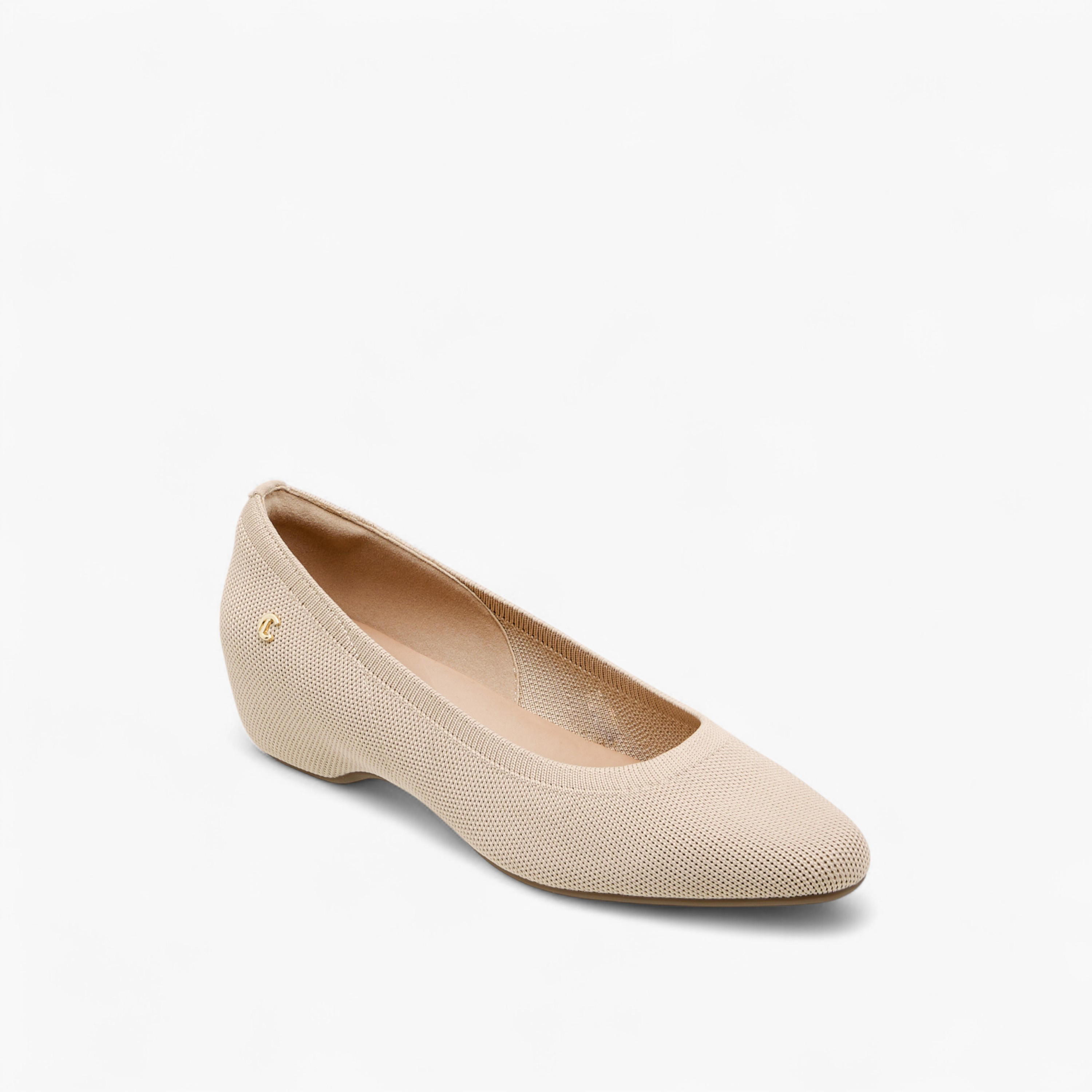 Le Confort Textured Ballerina Shoes-women-shoes-ballerinas-image-2