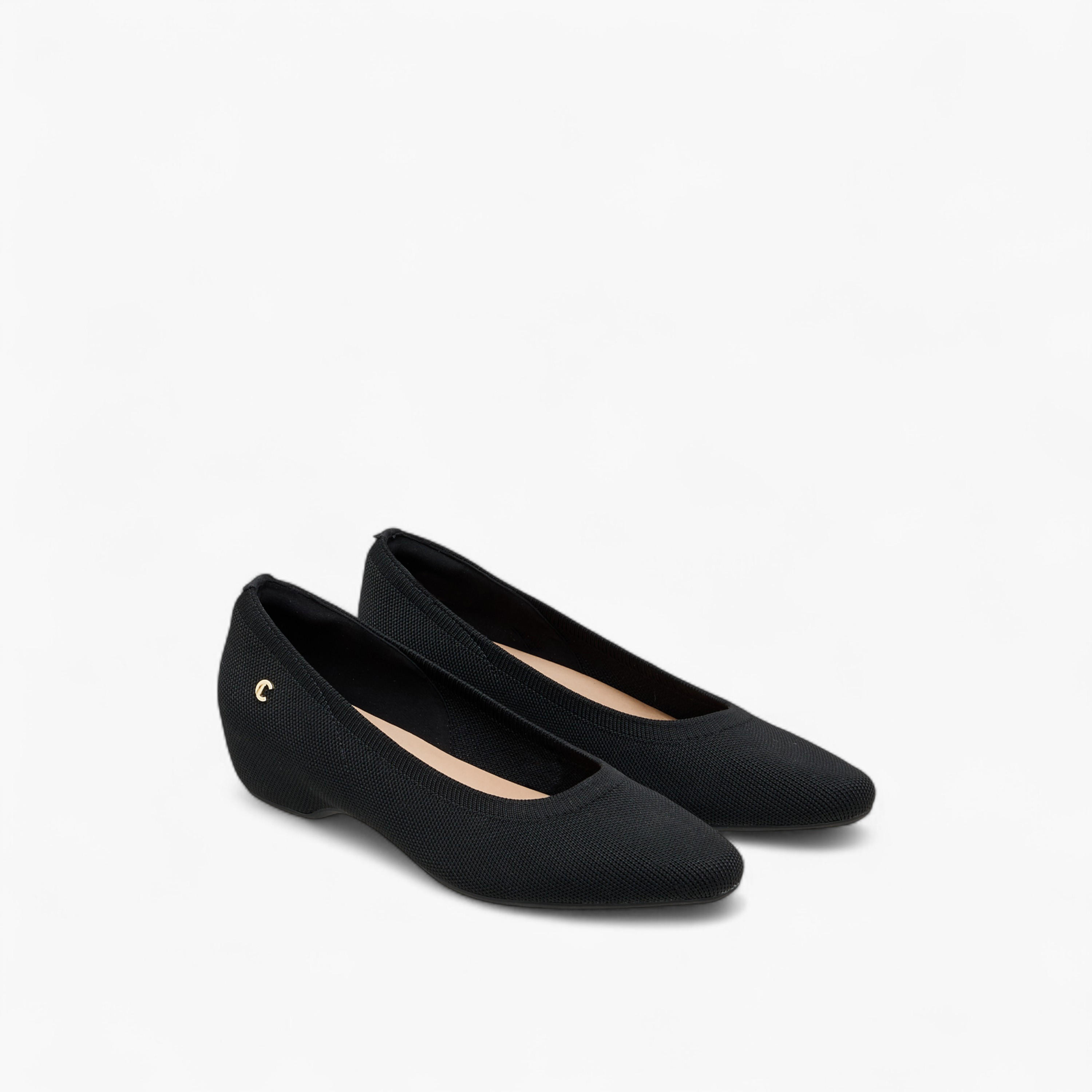 Le Confort Textured Ballerina Shoes-women-shoes-ballerinas-image-1