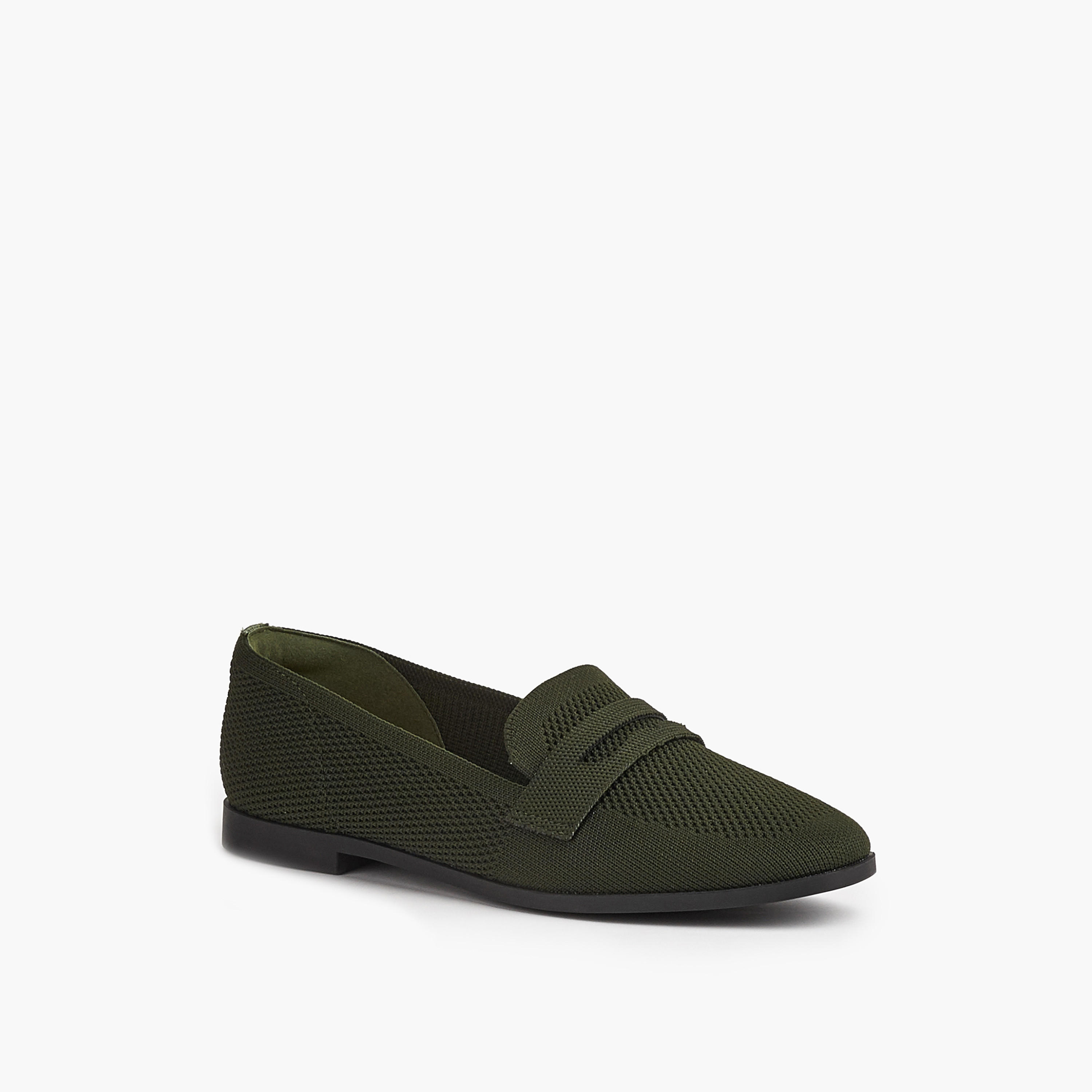 Le Confort Textured Slip-On Comfort Loafers-women-shoes-loafersandmoccasins-image-3