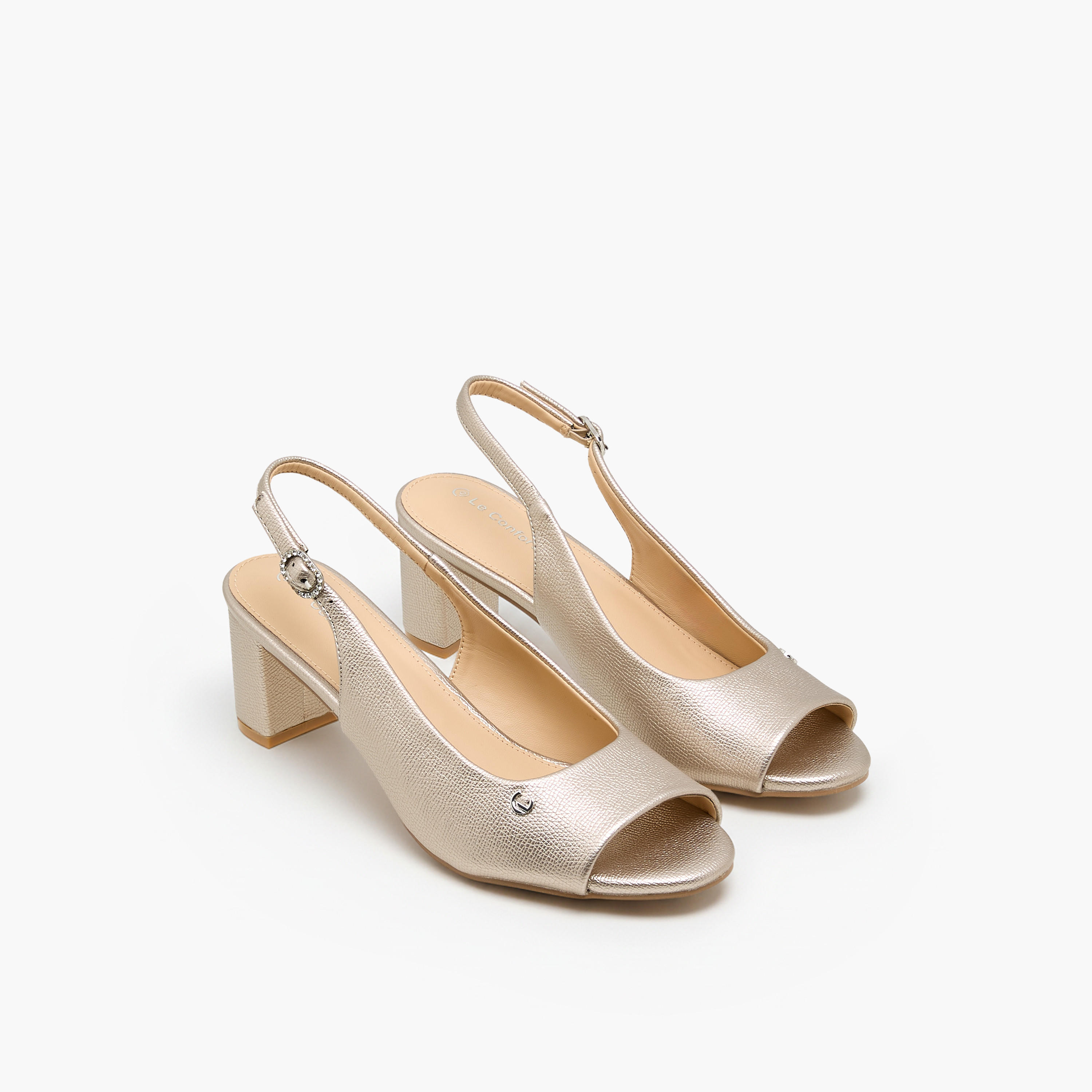 Le Confort Women Block Heel Sandals-women-shoes-sandals-heeled-image-1
