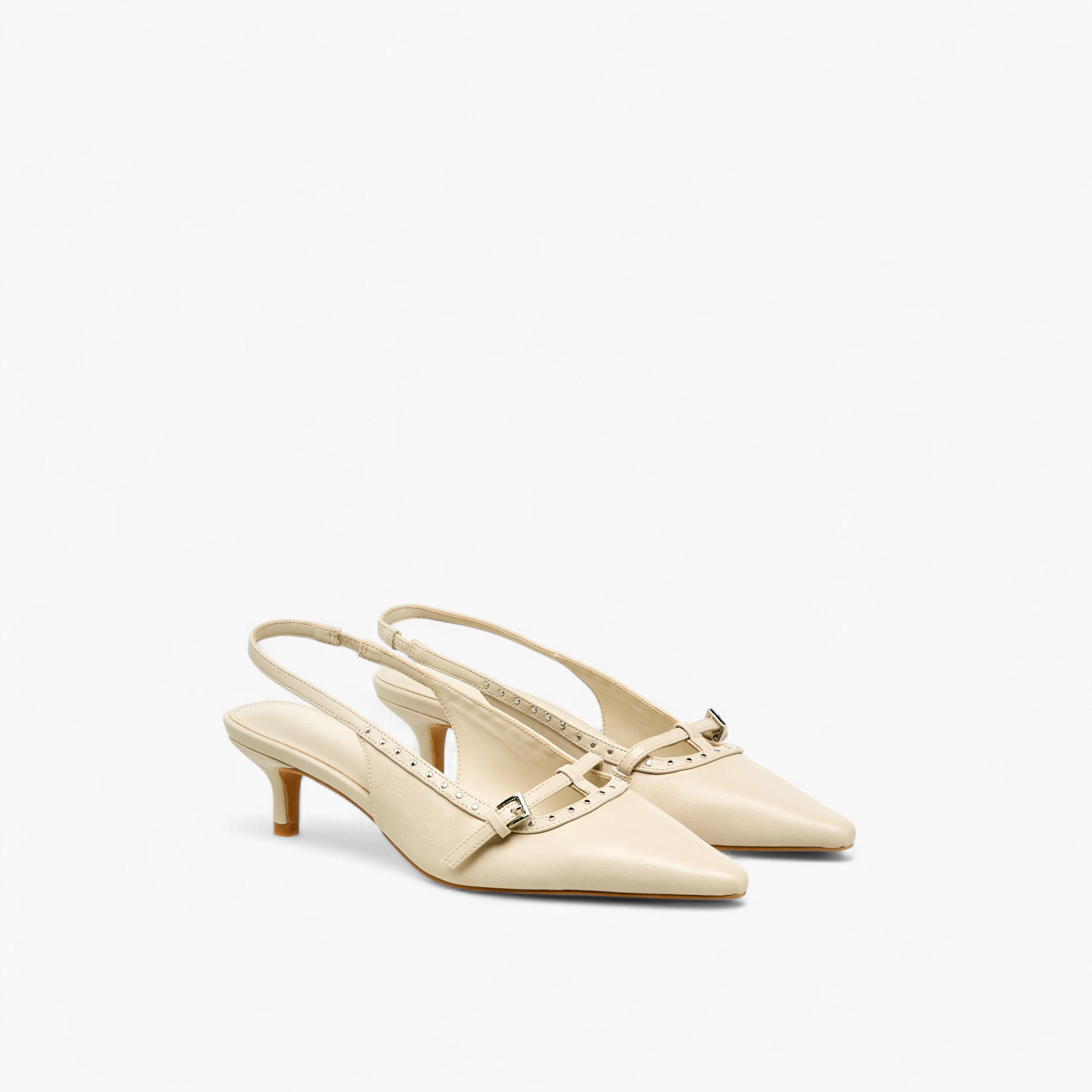 حذاء فلورا بيلا بحزام خلفي وكعب صغير للنساء من فلورا بيلا-women-shoes-heels-image-1