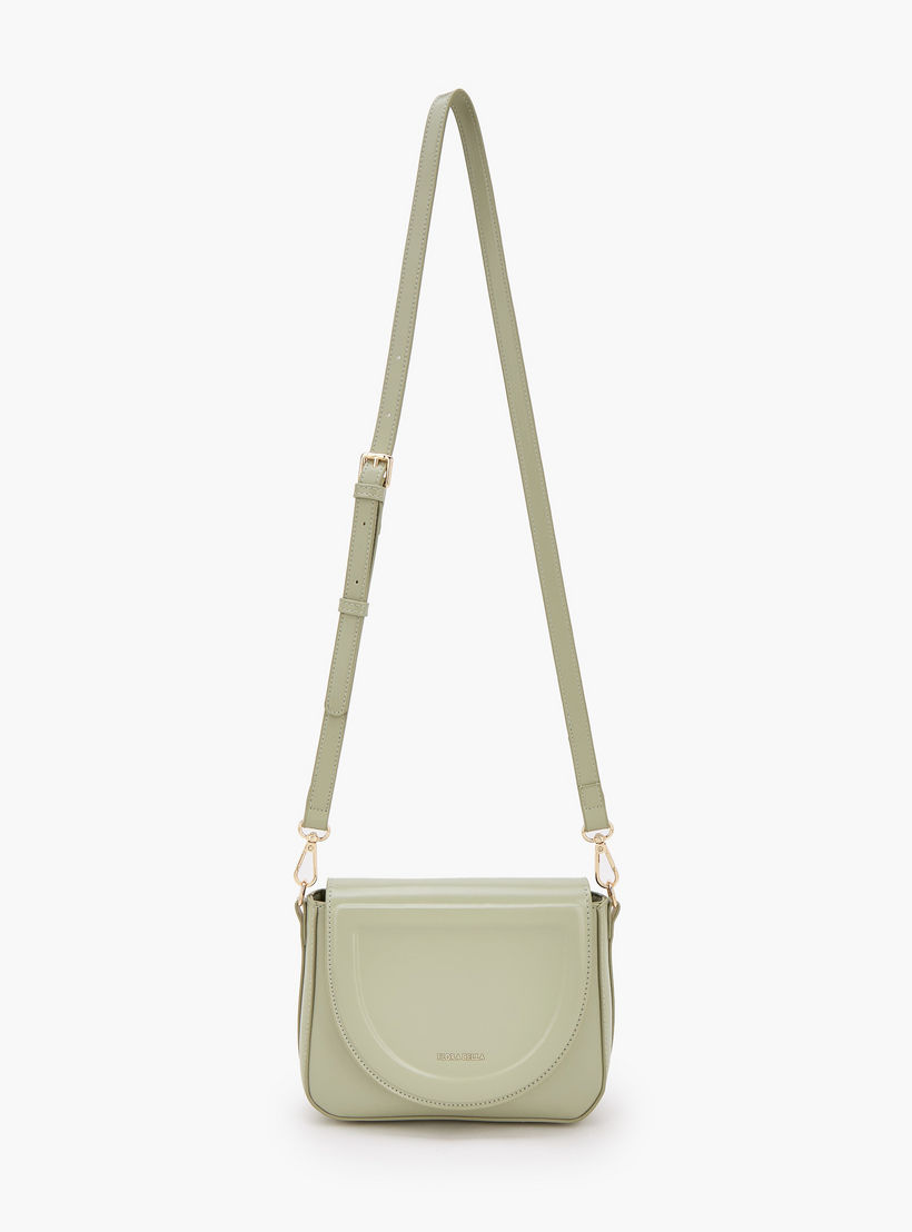 شنطة كروس بودي سادة بحزام قابل للفصل من فلورا بيلا-women-bagsandwallets-handbags-image-2