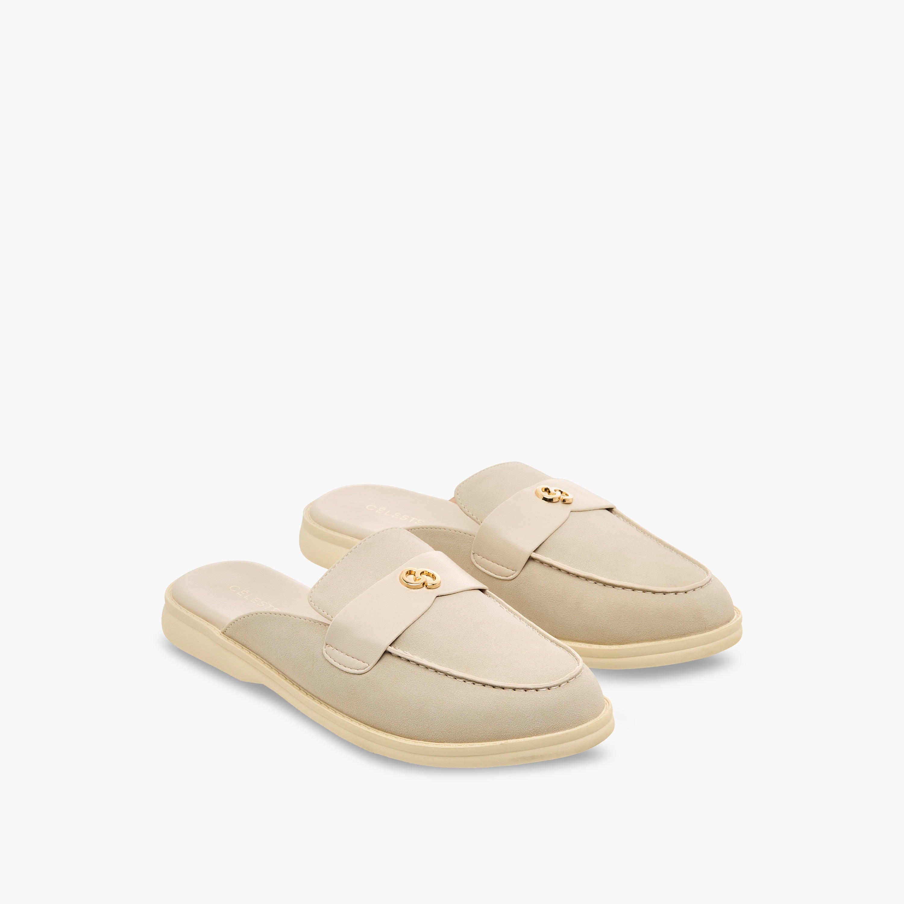 Celeste Women Metal Accent Mules-women-shoes-flats-mules-image-1
