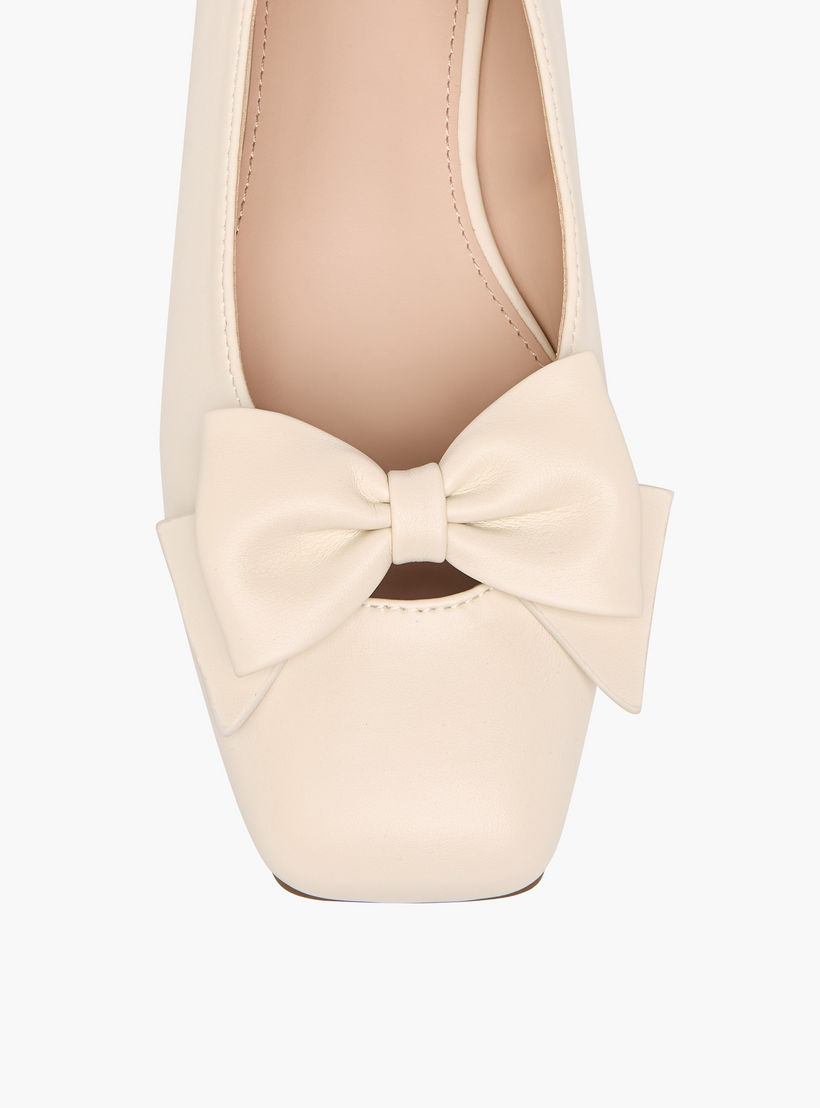 Celeste Women's Bow Detail Slip-On Ballerina Shoes-women-shoes-ballerinas-image-4