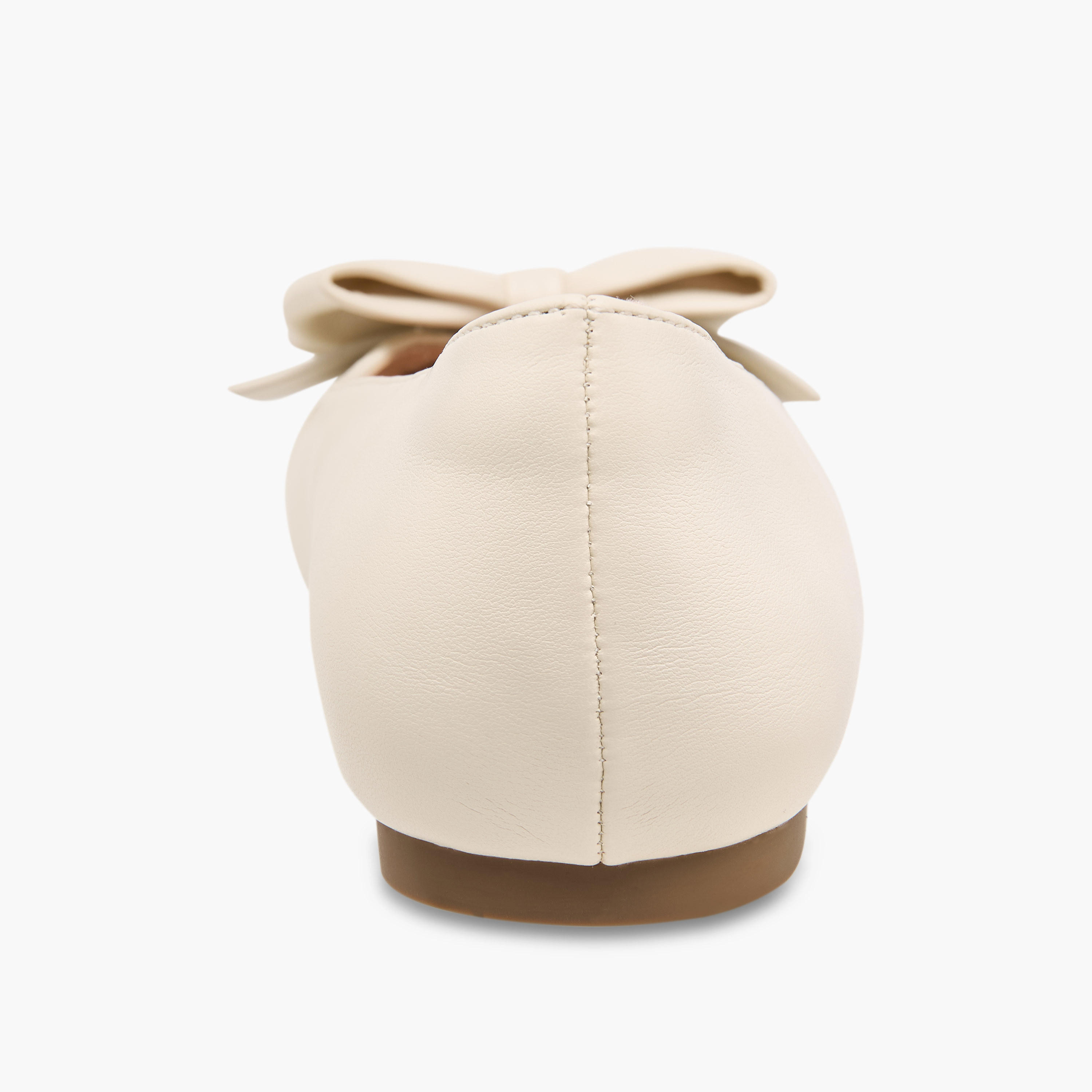 Celeste Women's Bow Detail Slip-On Ballerina Shoes-women-shoes-ballerinas-image-5