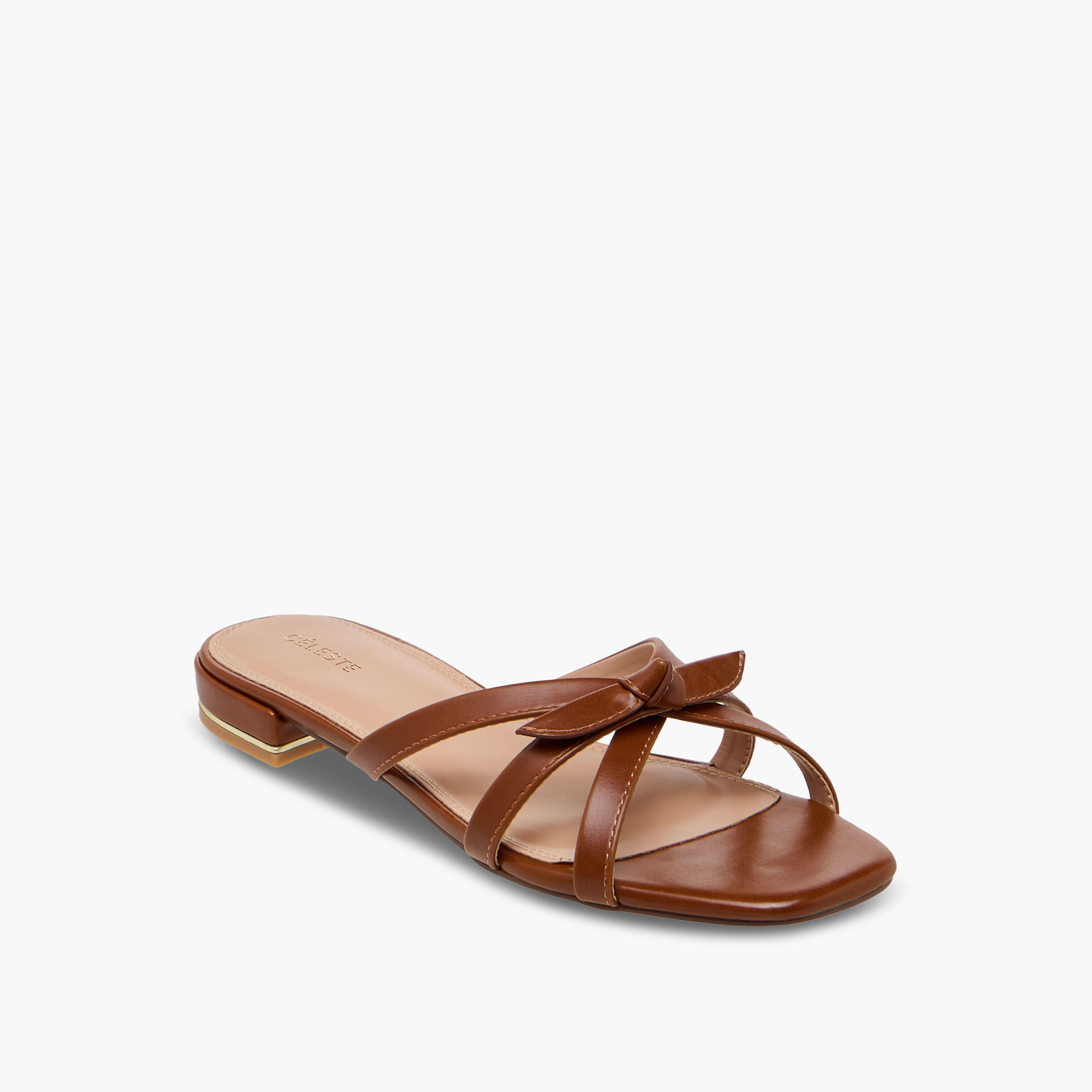 Celeste Women Cross Strap Sandals-women-shoes-flats-sandals-image-2