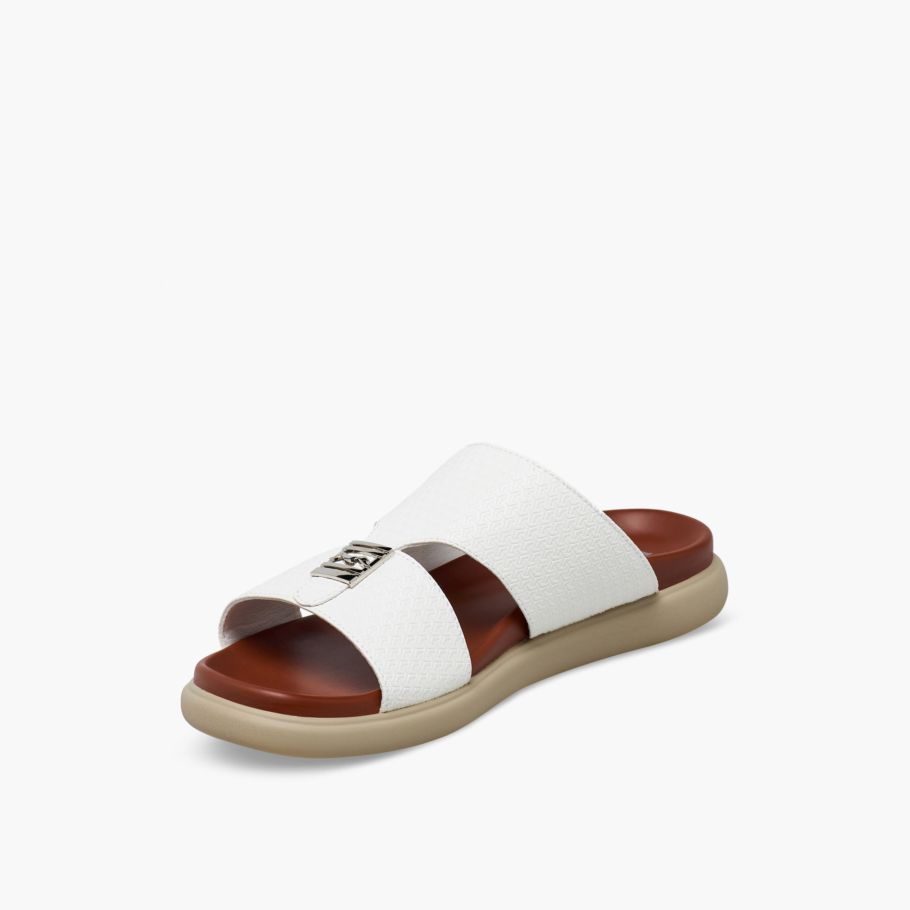 LBL by Shoexpress Men Textured Arabic Sandals-men-shoes-sandals-image-4