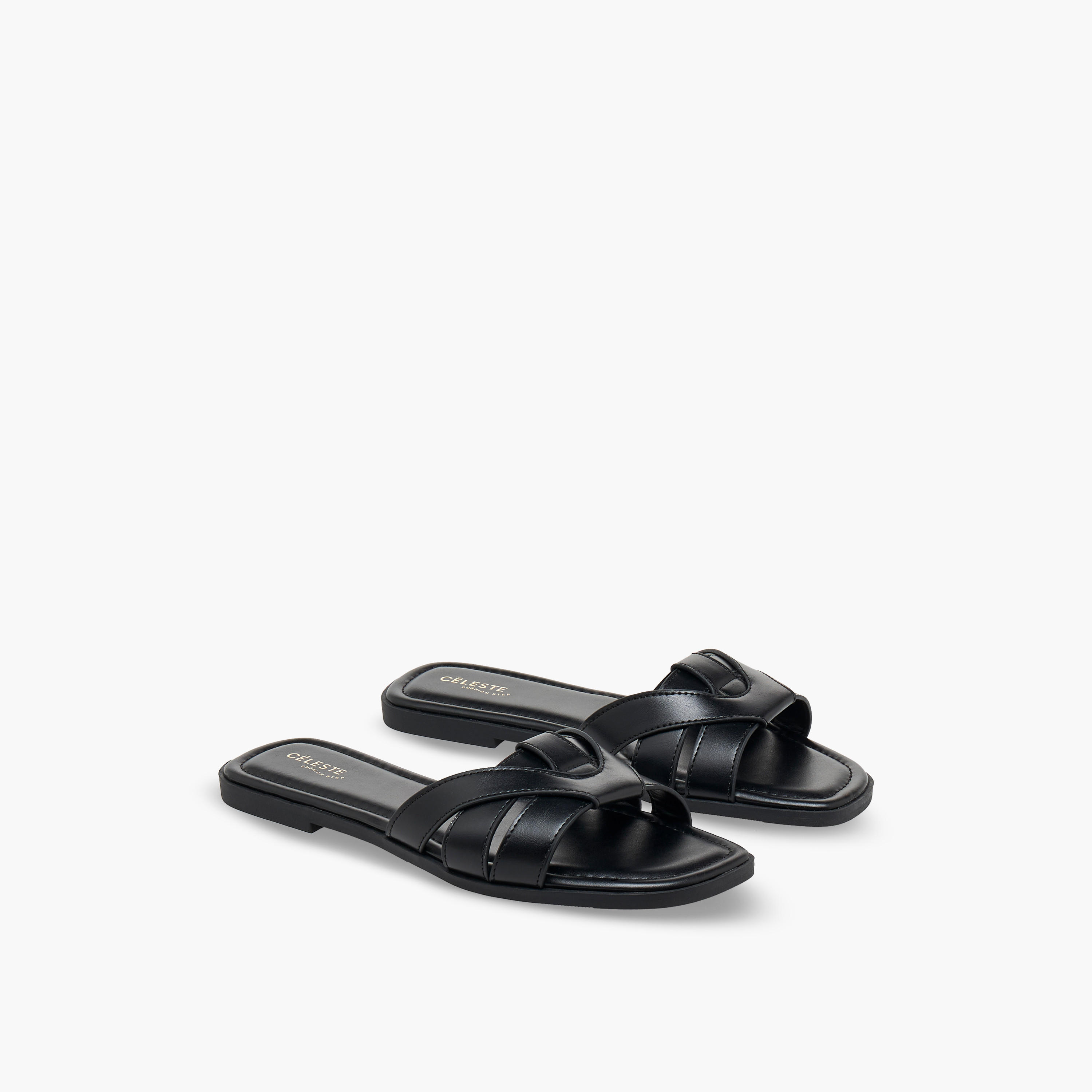 Celeste Women Slip-On Flat Sandals-women-shoes-sandals-flats-image-1