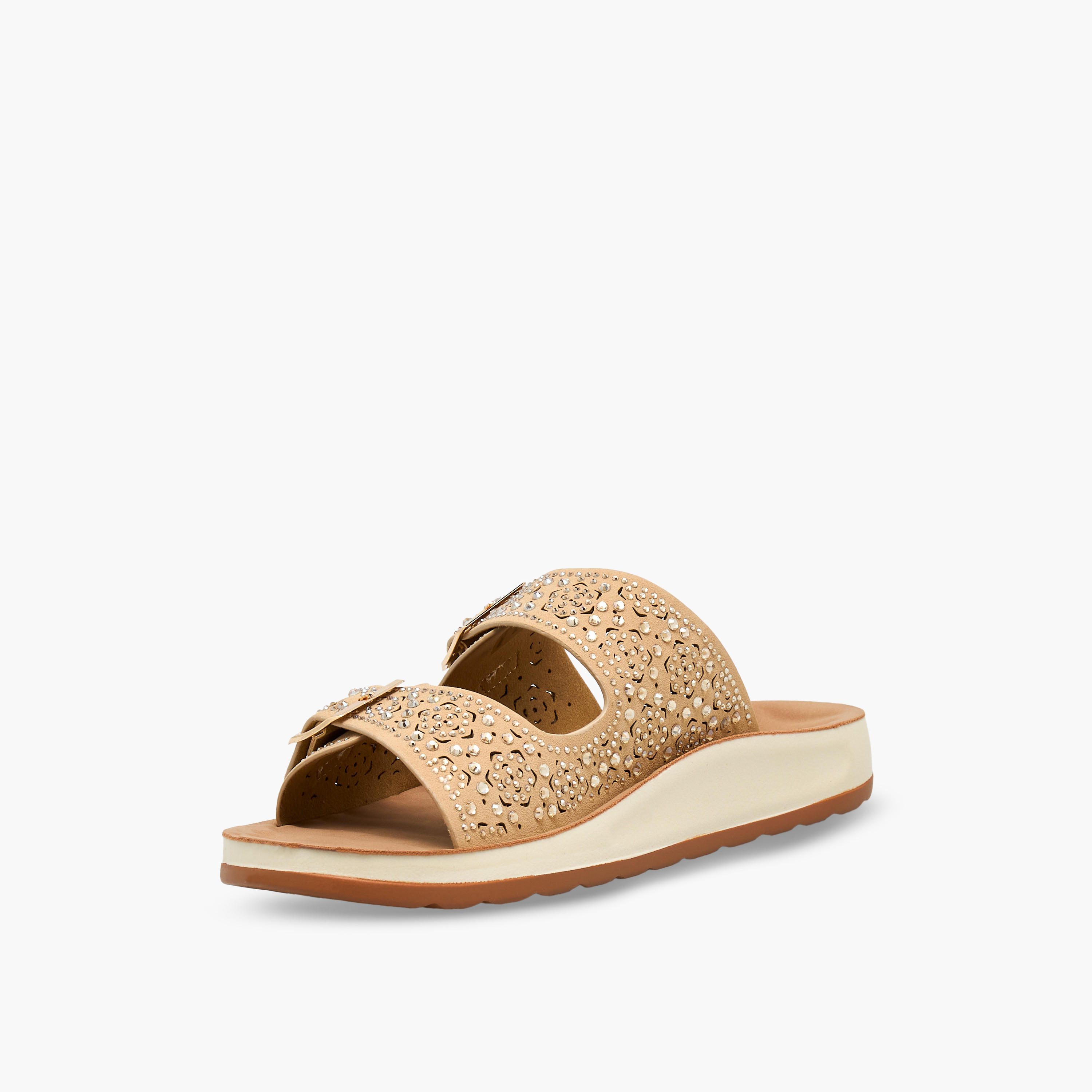 Le Confort Women Slip-On Comfort Sandals-women-shoes-flats-sandals-image-3